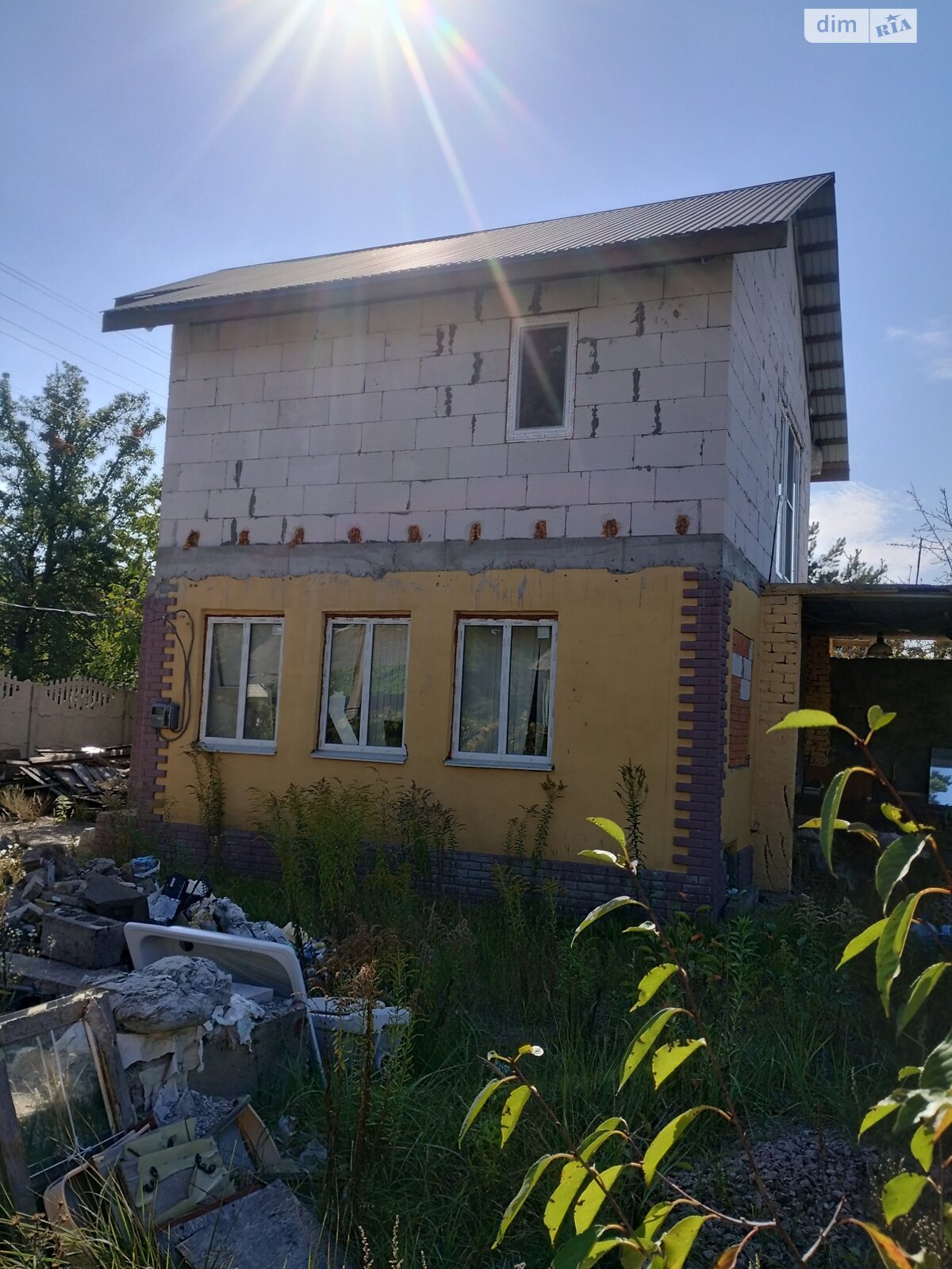 двухэтажный дом, 119 кв. м, керамзитобетон. Продажа в Ровжах фото 1