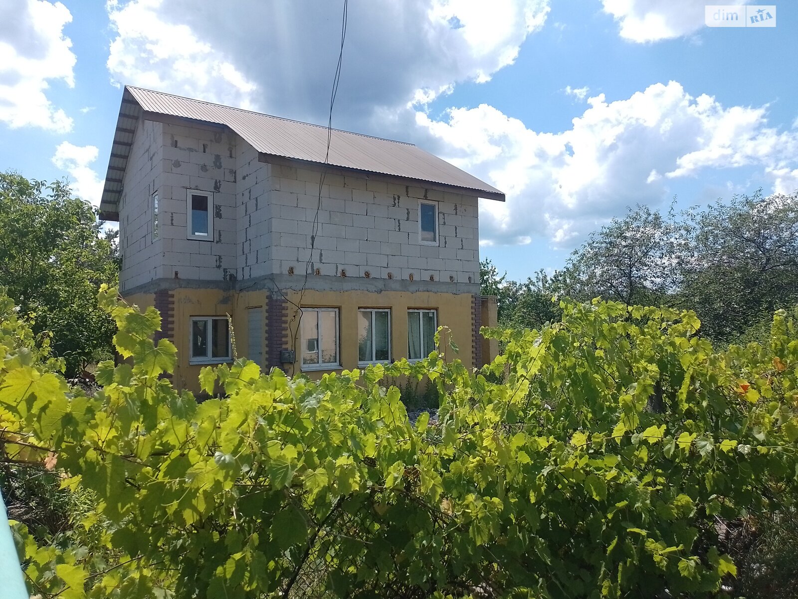 двухэтажный дом, 119 кв. м, керамзитобетон. Продажа в Ровжах фото 1