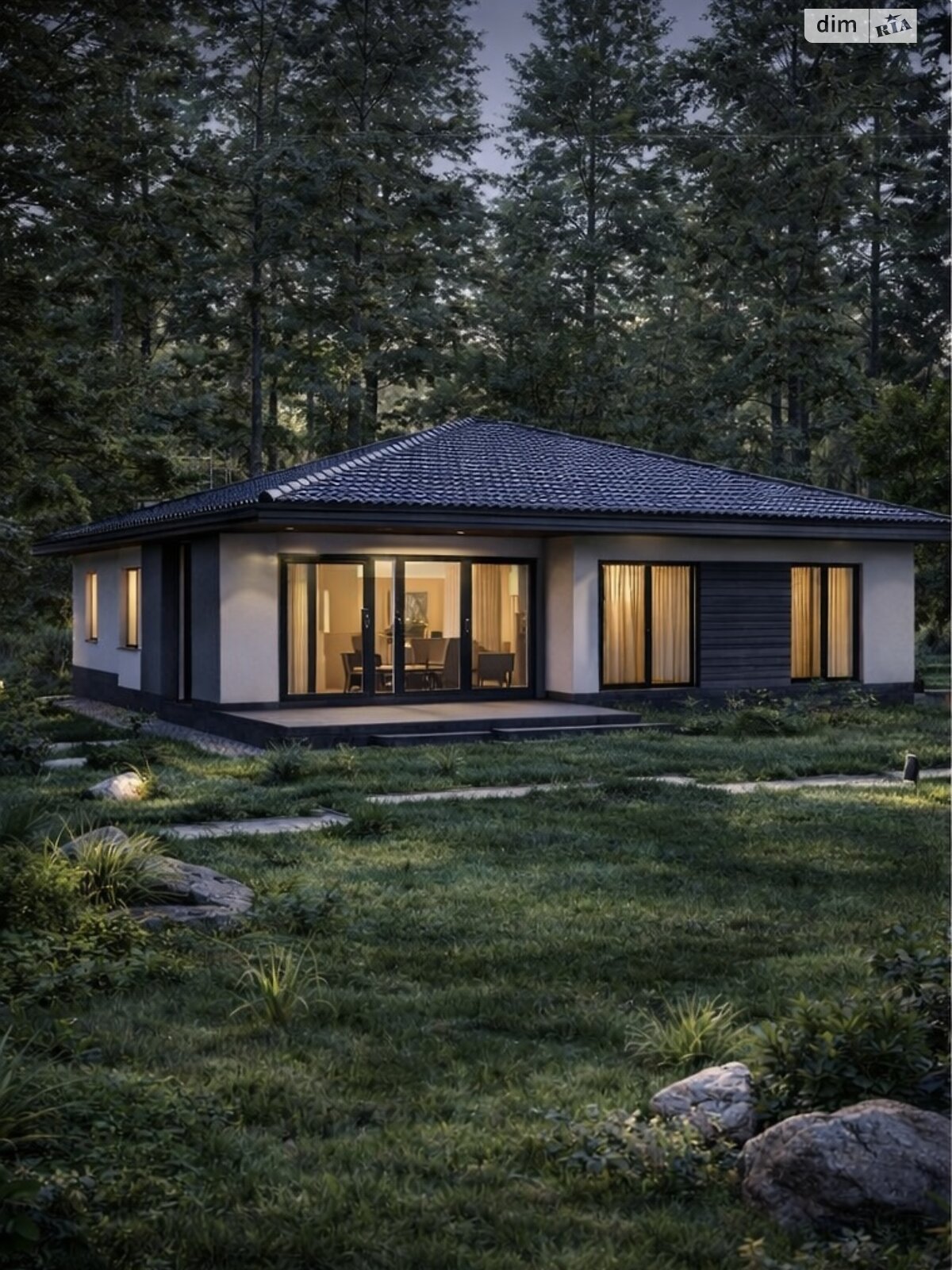 одноэтажный дом, 114 кв. м, кирпич. Продажа в Ровно район Агропереробка фото 1