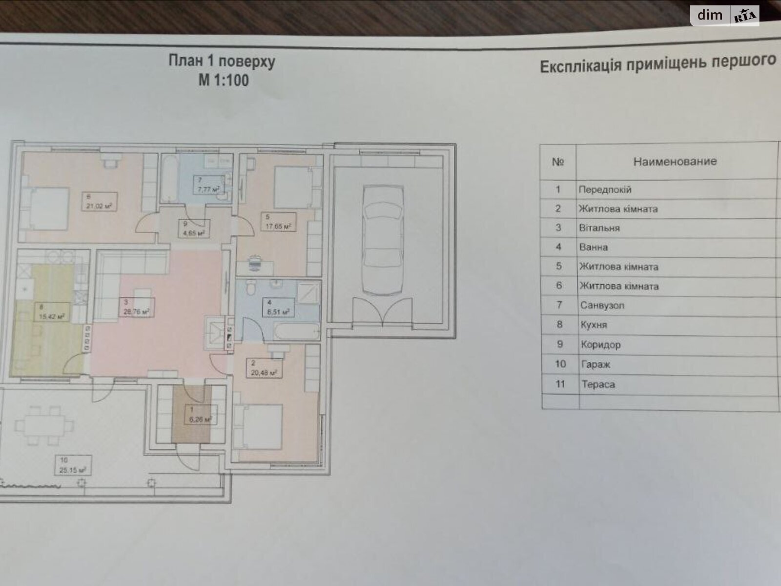 одноэтажный дом с гаражом, 180 кв. м, кирпич. Продажа в Ровно район Авторынок фото 1