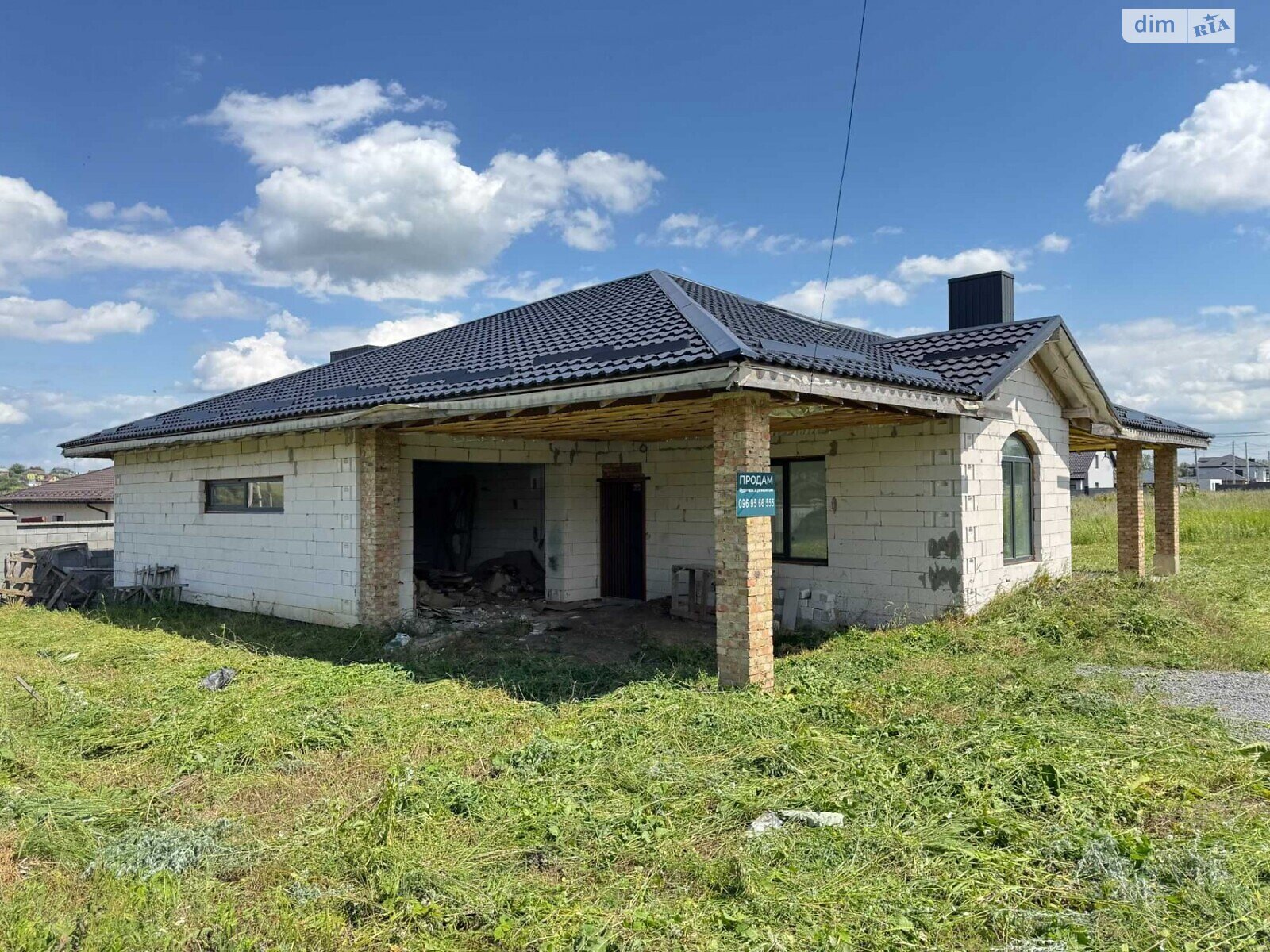 одноэтажный дом с гаражом, 161.5 кв. м, кирпич. Продажа в Бармаках фото 1 одноэтажный дом с гаражом, 161.5 кв. м, кирпич. Продажа в Бармаках фото 1
