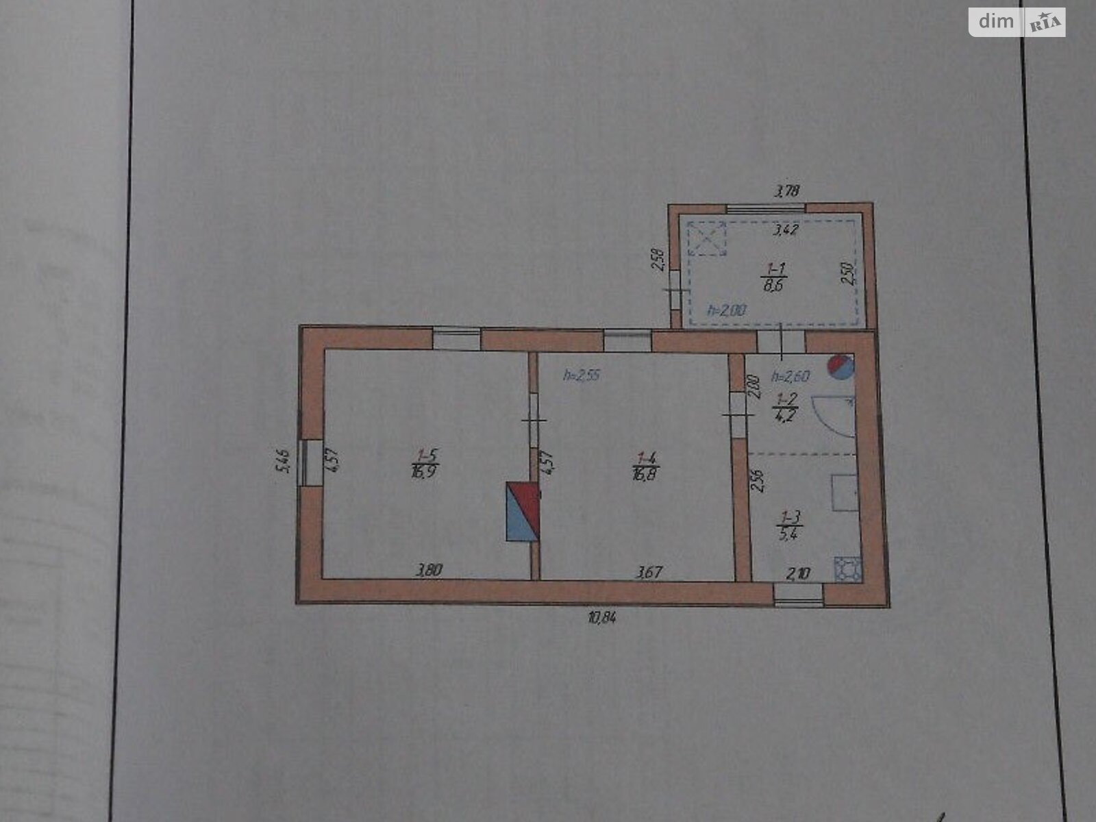 двоповерховий будинок з ремонтом, 120 кв. м, цегла. Продаж в Рівному, район Новий Двір фото 1