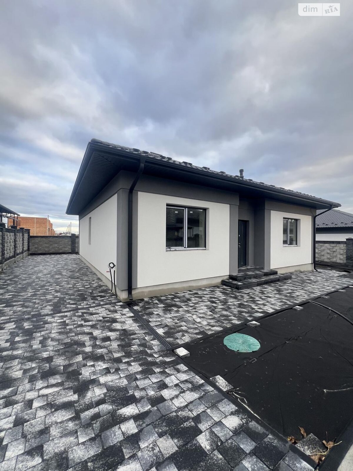 одноэтажный дом, 115 кв. м, кирпич. Продажа в Ровно район Счастливое фото 1