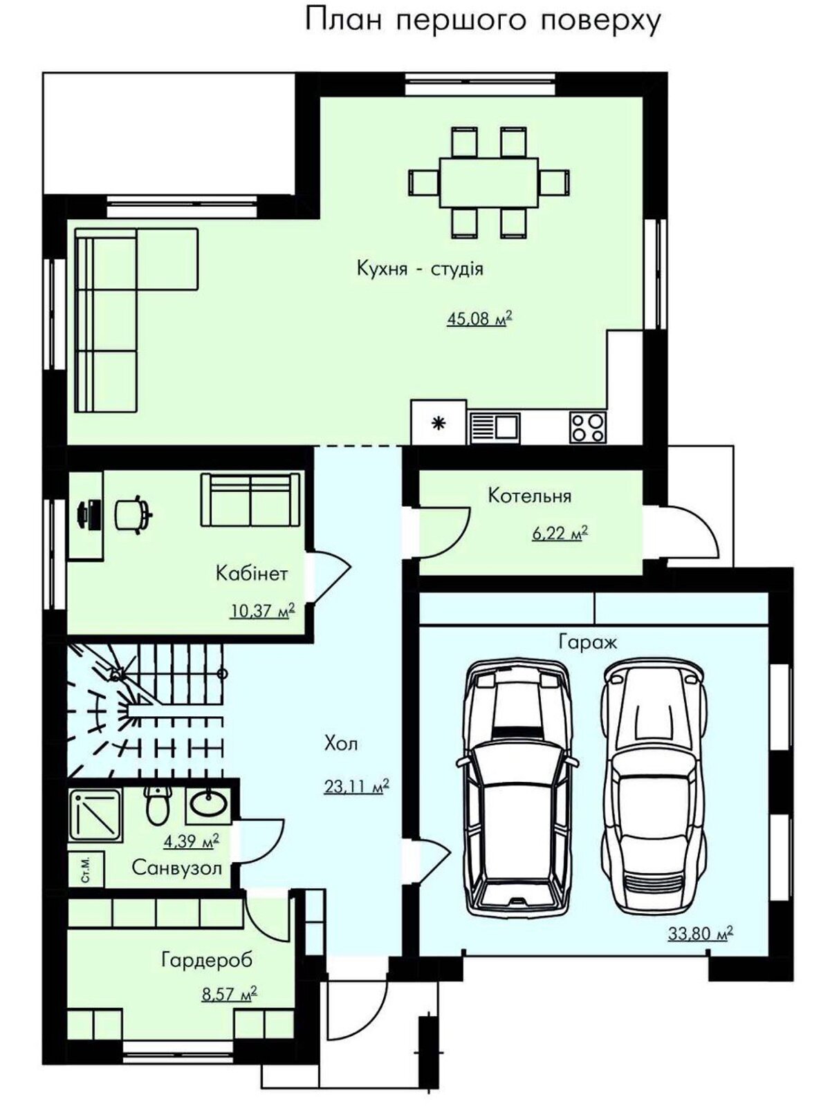 двухэтажный дом с гаражом, 205 кв. м, кирпич. Продажа в Ровно район Ювилейный фото 1