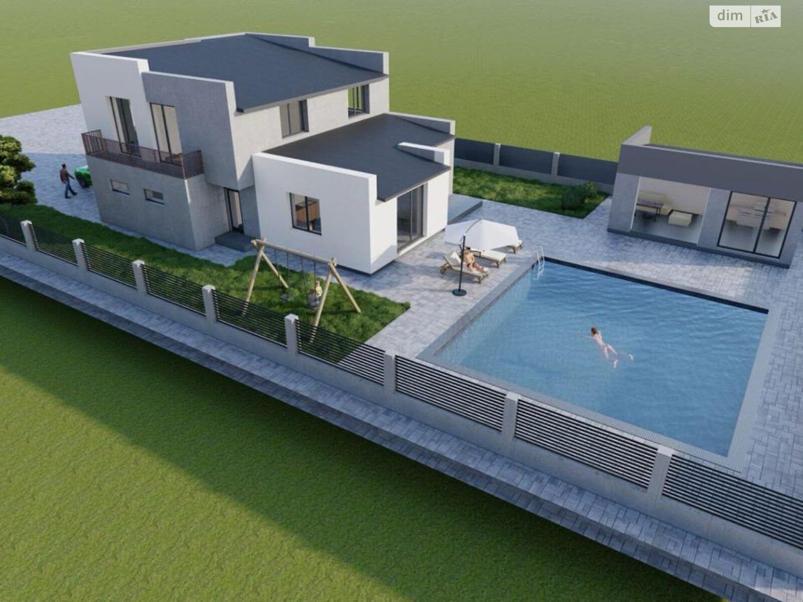 двухэтажный дом с гаражом, 205 кв. м, кирпич. Продажа в Ровно район Ювилейный фото 1