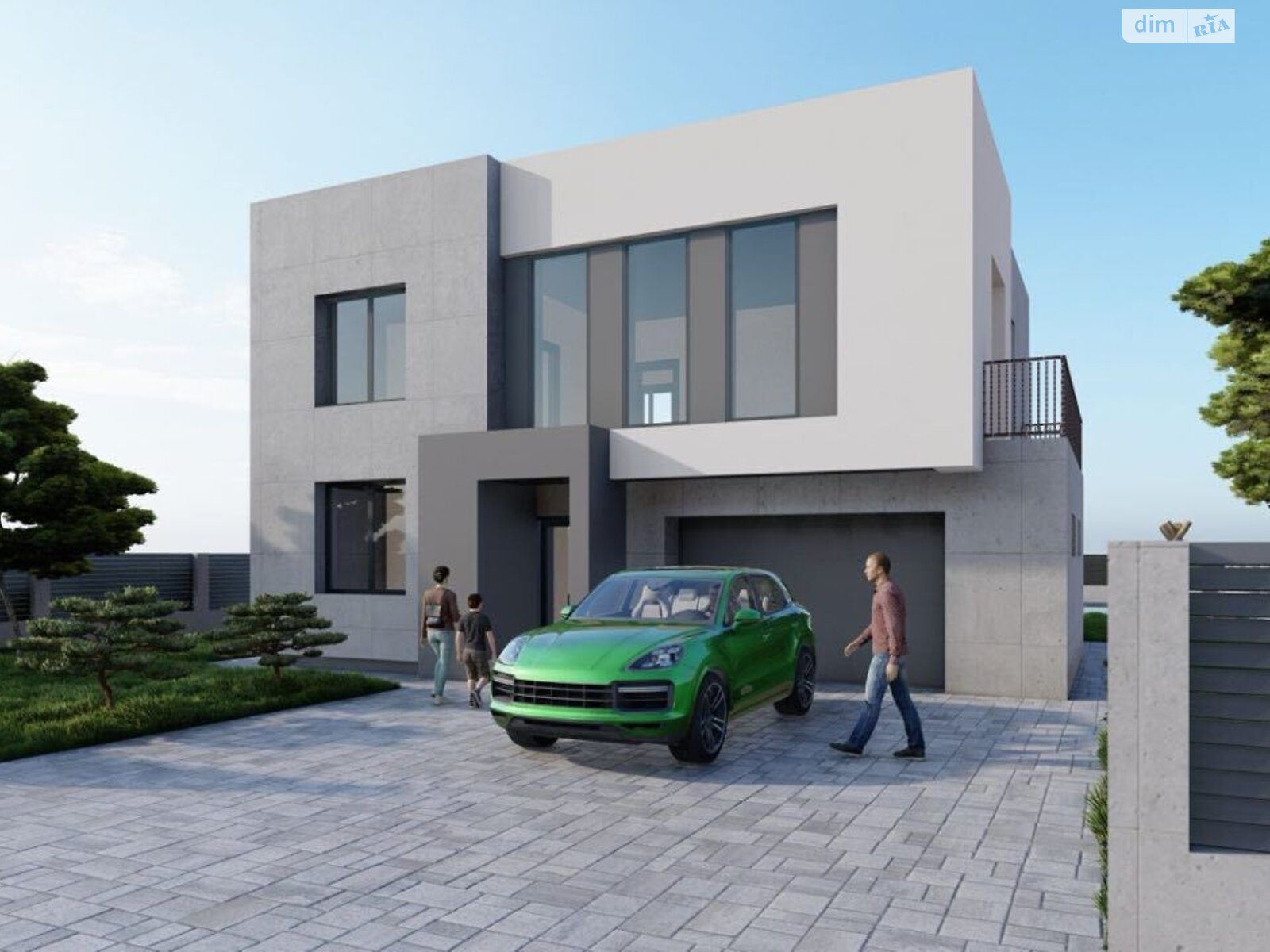 двухэтажный дом с гаражом, 205 кв. м, кирпич. Продажа в Ровно район Ювилейный фото 1