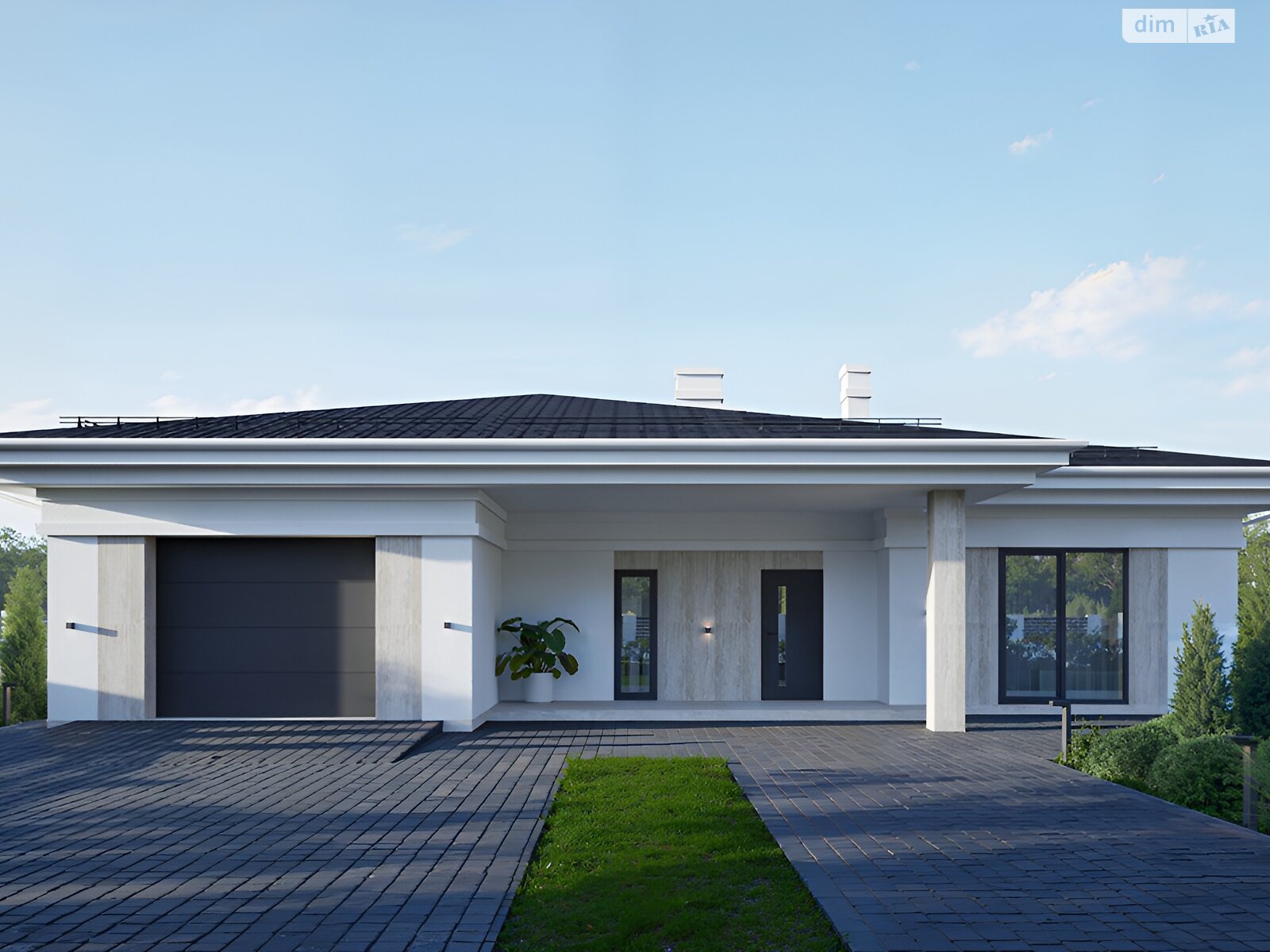 одноповерховий будинок з гаражем, 196 кв. м, кирпич. Продаж в Рівному, район Зоопарк фото 1 одноповерховий будинок з гаражем, 196 кв. м, кирпич. Продаж в Рівному, район Зоопарк фото 1