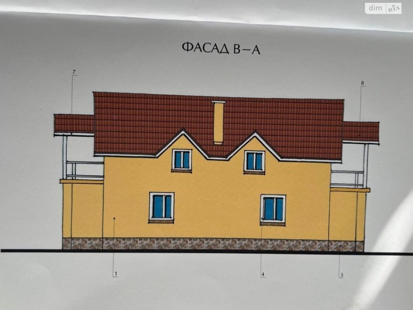 двухэтажный дом с балконом, 220 кв. м, кирпич. Продажа в Ровно район Зоопарк фото 1