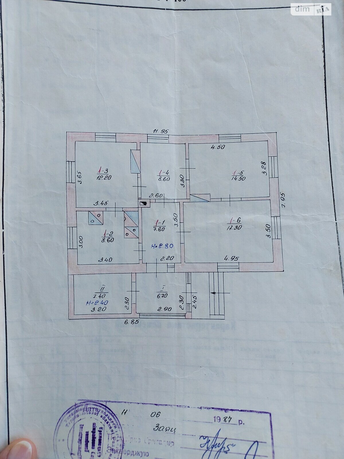 одноэтажный дом, 90 кв. м, кирпич. Продажа в Розтоках фото 1