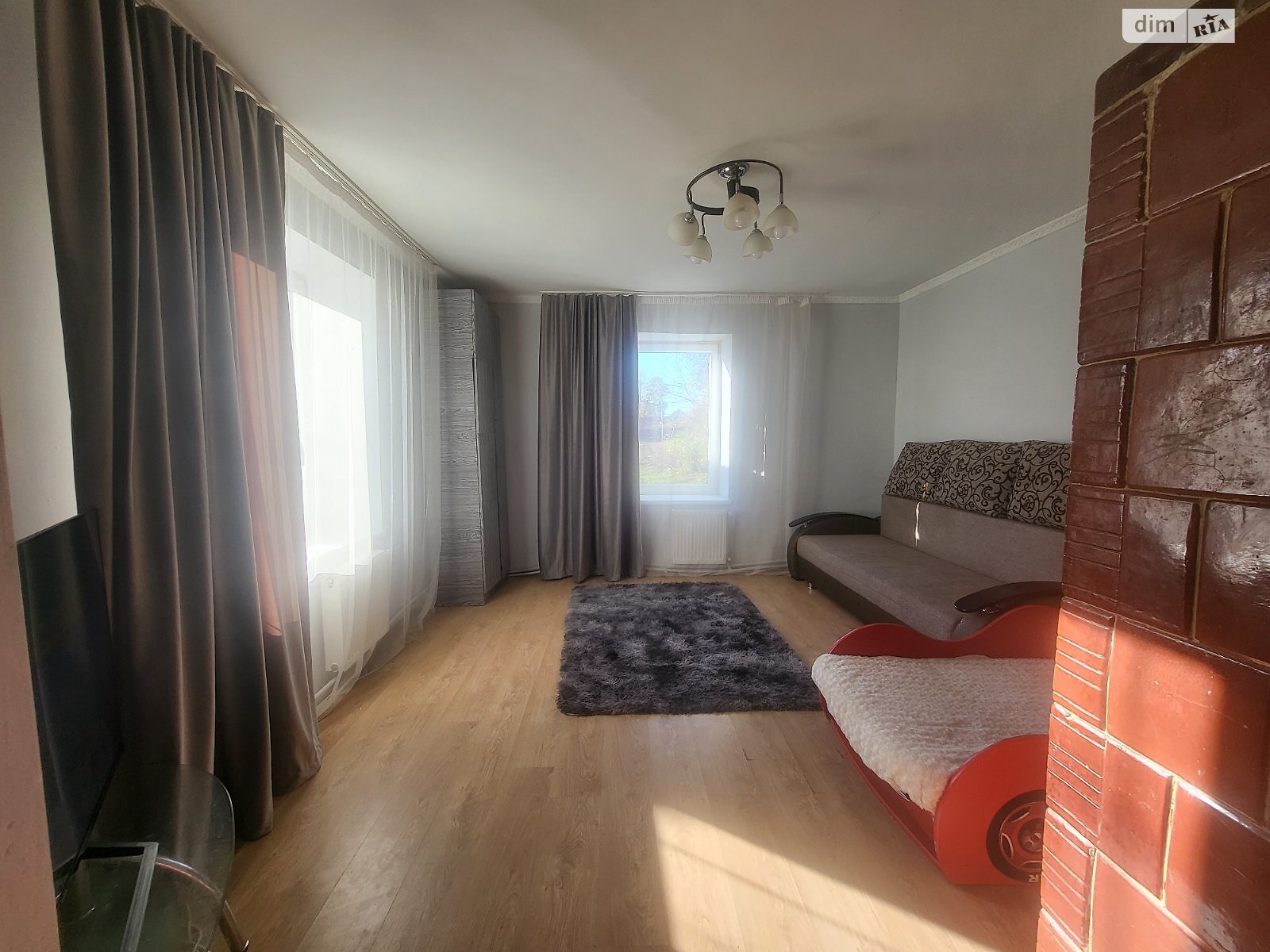 одноэтажный дом с гаражом, 74.7 кв. м, пеноблок. Продажа в Руданцах фото 1