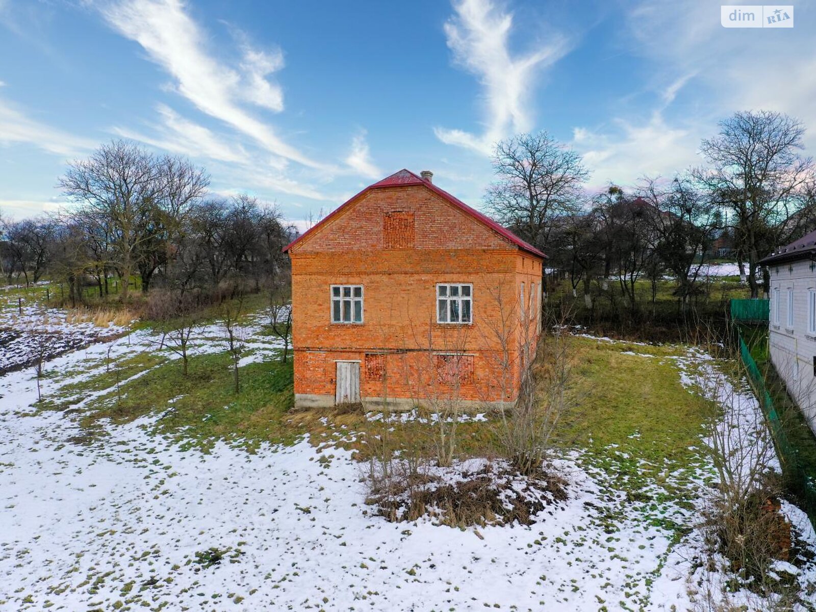 двухэтажный дом с отоплением, 166 кв. м, кирпич. Продажа в Рудках фото 1