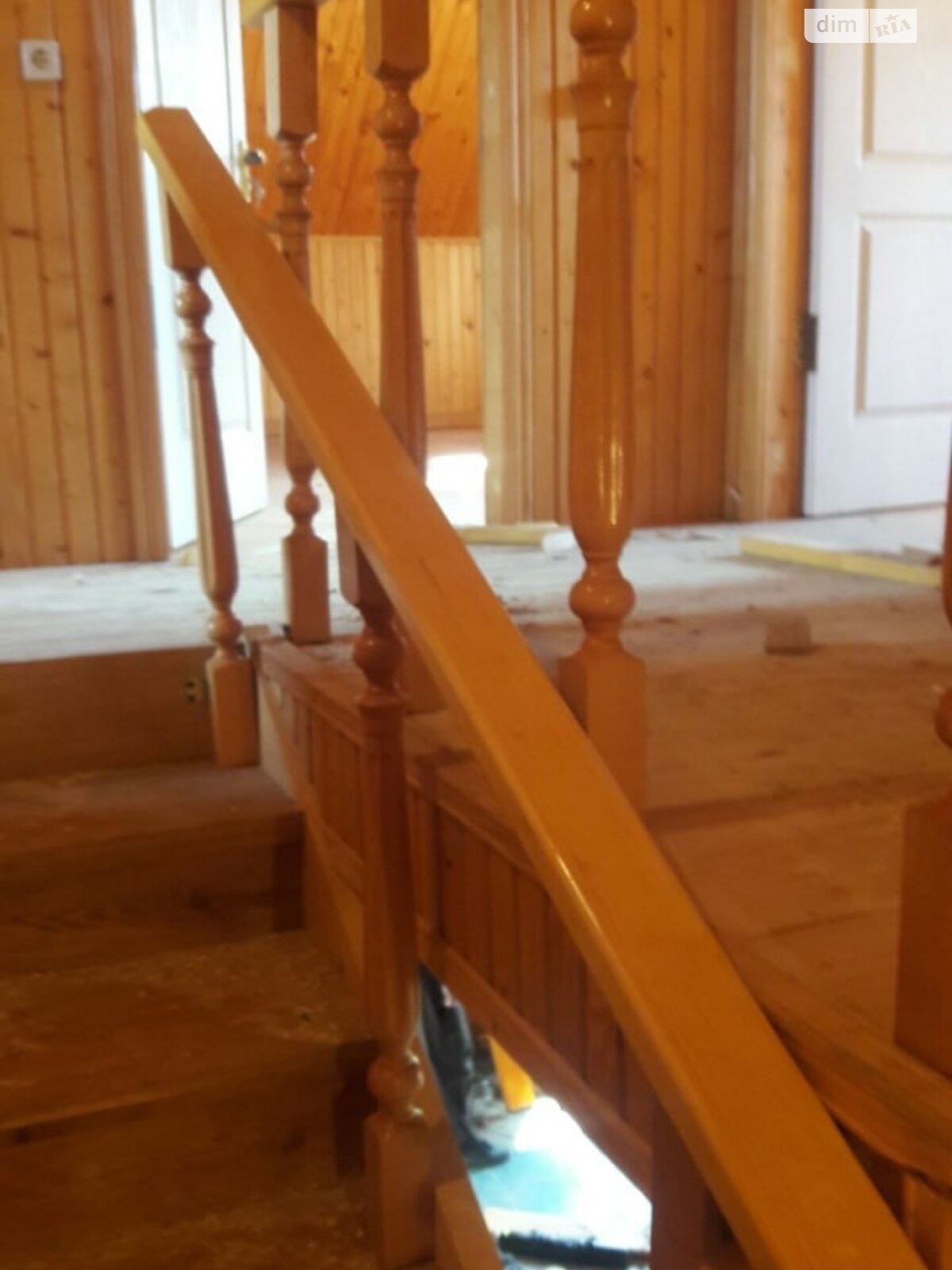 двухэтажный дом, 112.7 кв. м, дерево и кирпич. Продажа в Рудковцах фото 1