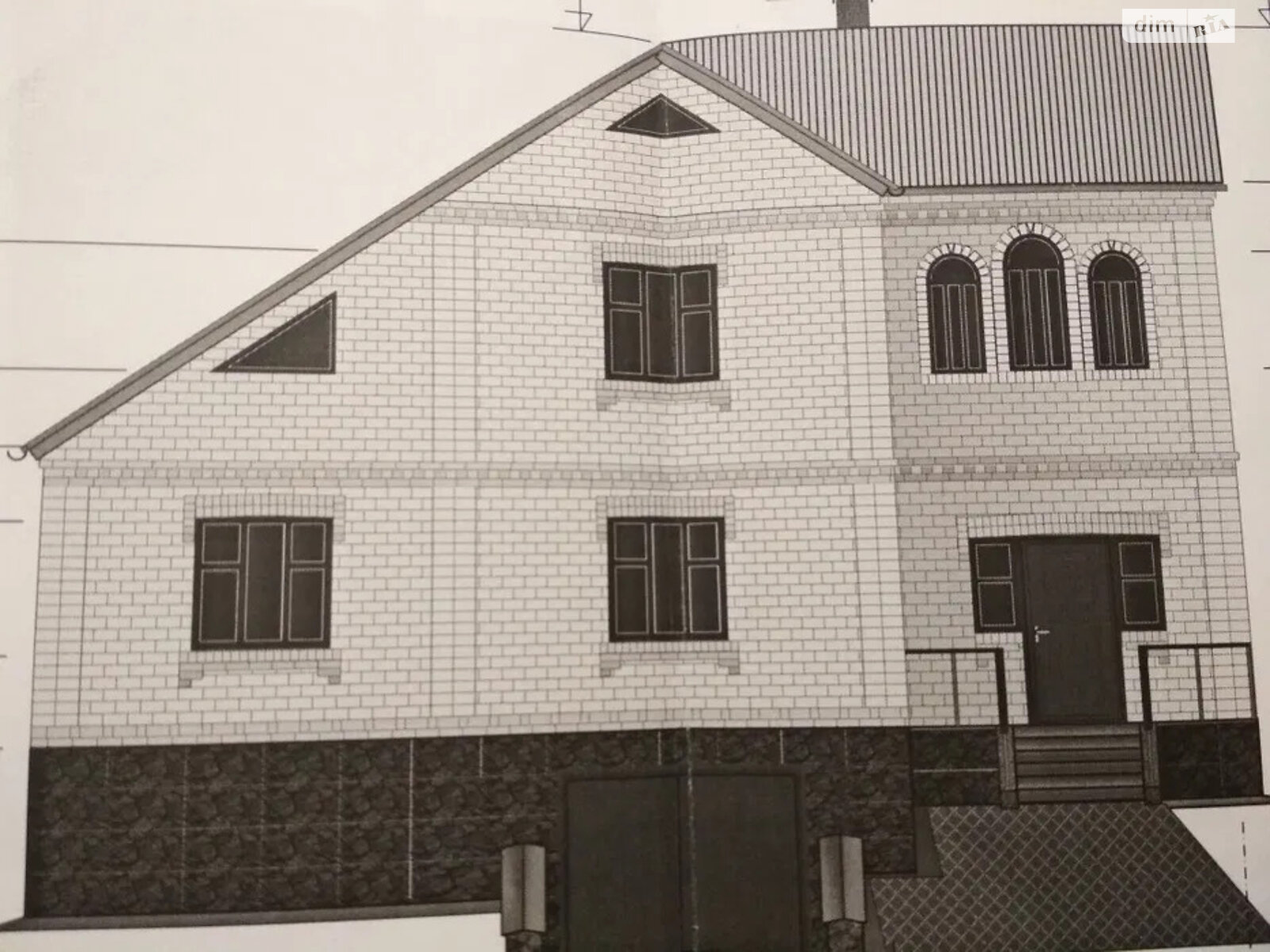 двухэтажный дом, 150 кв. м, кирпич. Продажа в Ружине фото 1 двухэтажный дом, 150 кв. м, кирпич. Продажа в Ружине фото 1