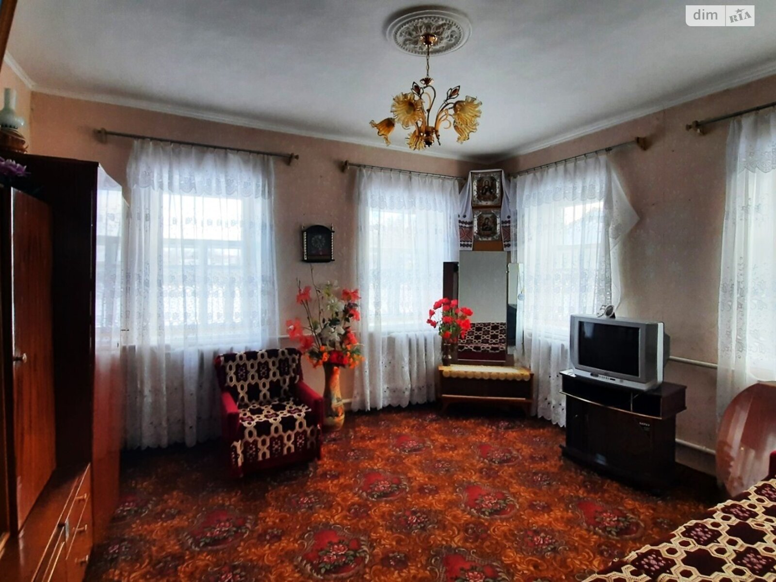 одноэтажный дом с отоплением, 64 кв. м, кирпич. Продажа в Русской Поляне фото 1