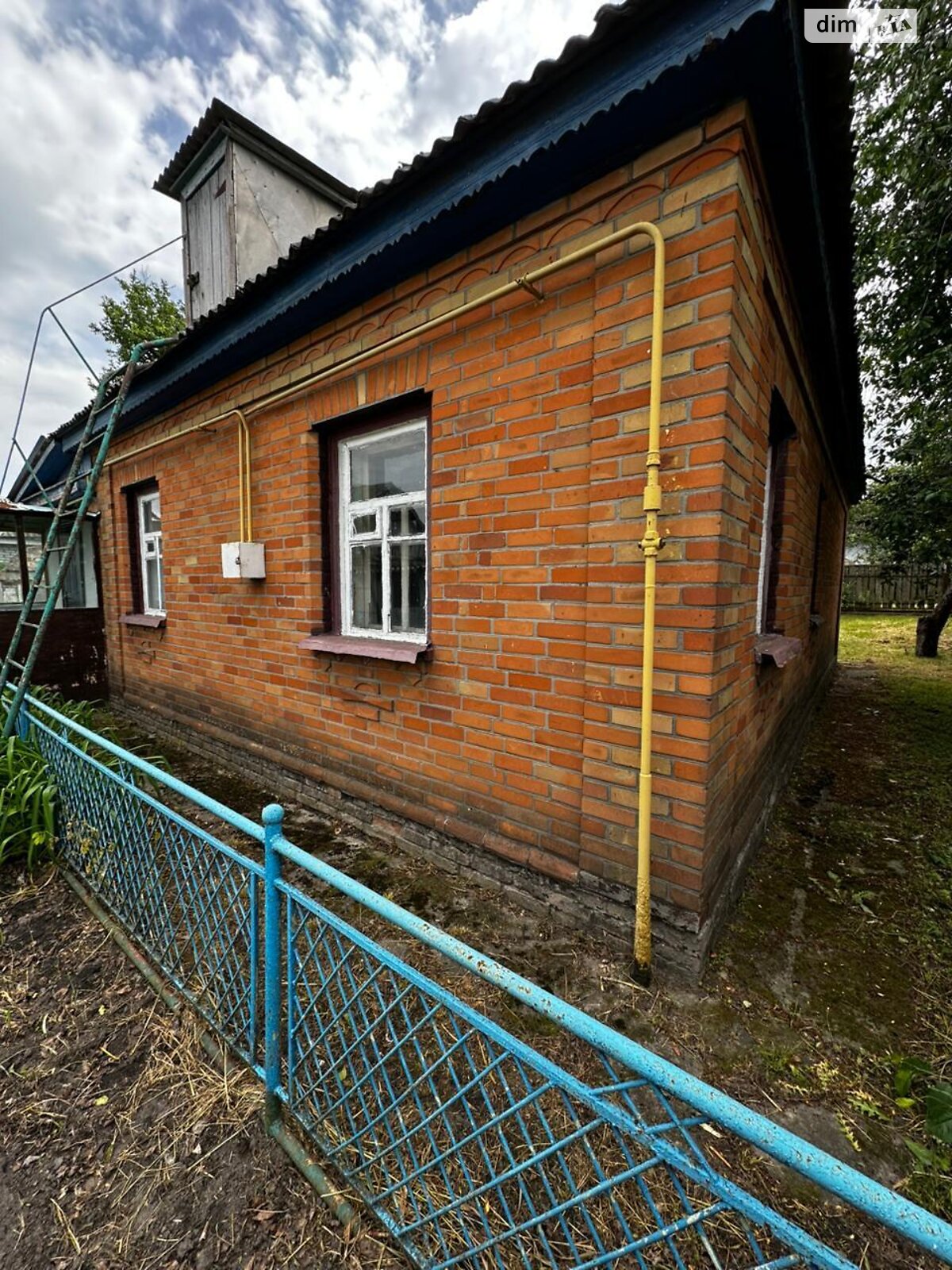 одноэтажный дом с гаражом, 66 кв. м, кирпич саманный. Продажа в Русской Поляне фото 1 одноэтажный дом с гаражом, 66 кв. м, кирпич саманный. Продажа в Русской Поляне фото 1