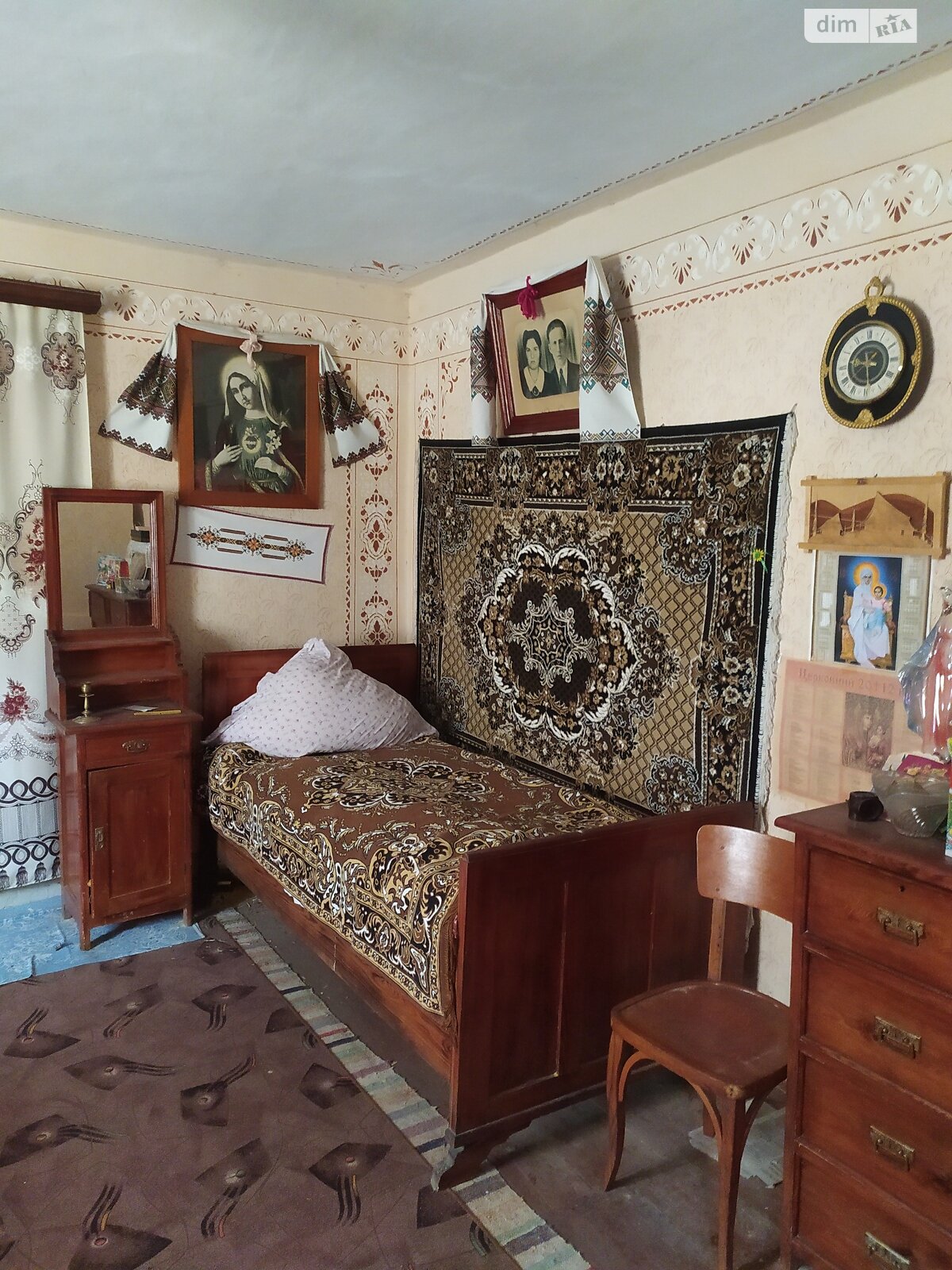 одноповерховий будинок з опаленням, 60 кв. м, дерево и кирпич. Продаж у Рибнику фото 1
