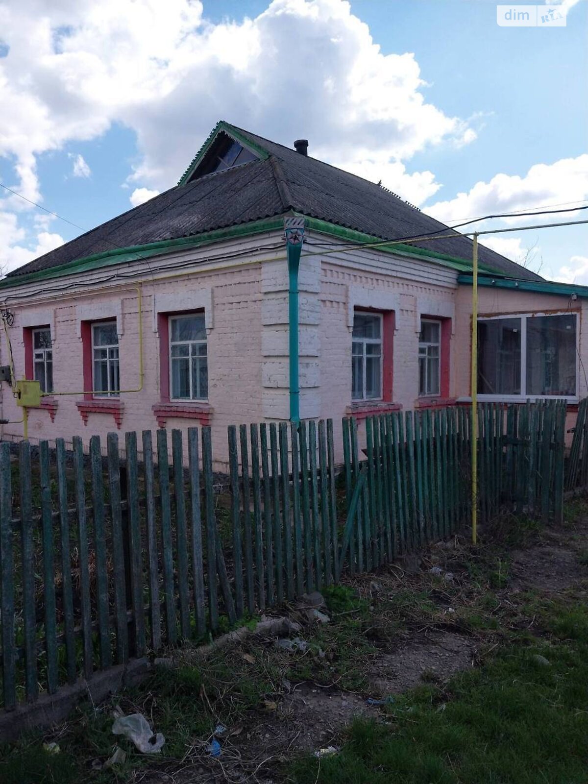 одноповерховий будинок з верандою, 83 кв. м, цегла. Продаж у Салеві фото 1 одноповерховий будинок з верандою, 83 кв. м, цегла. Продаж у Салеві фото 1