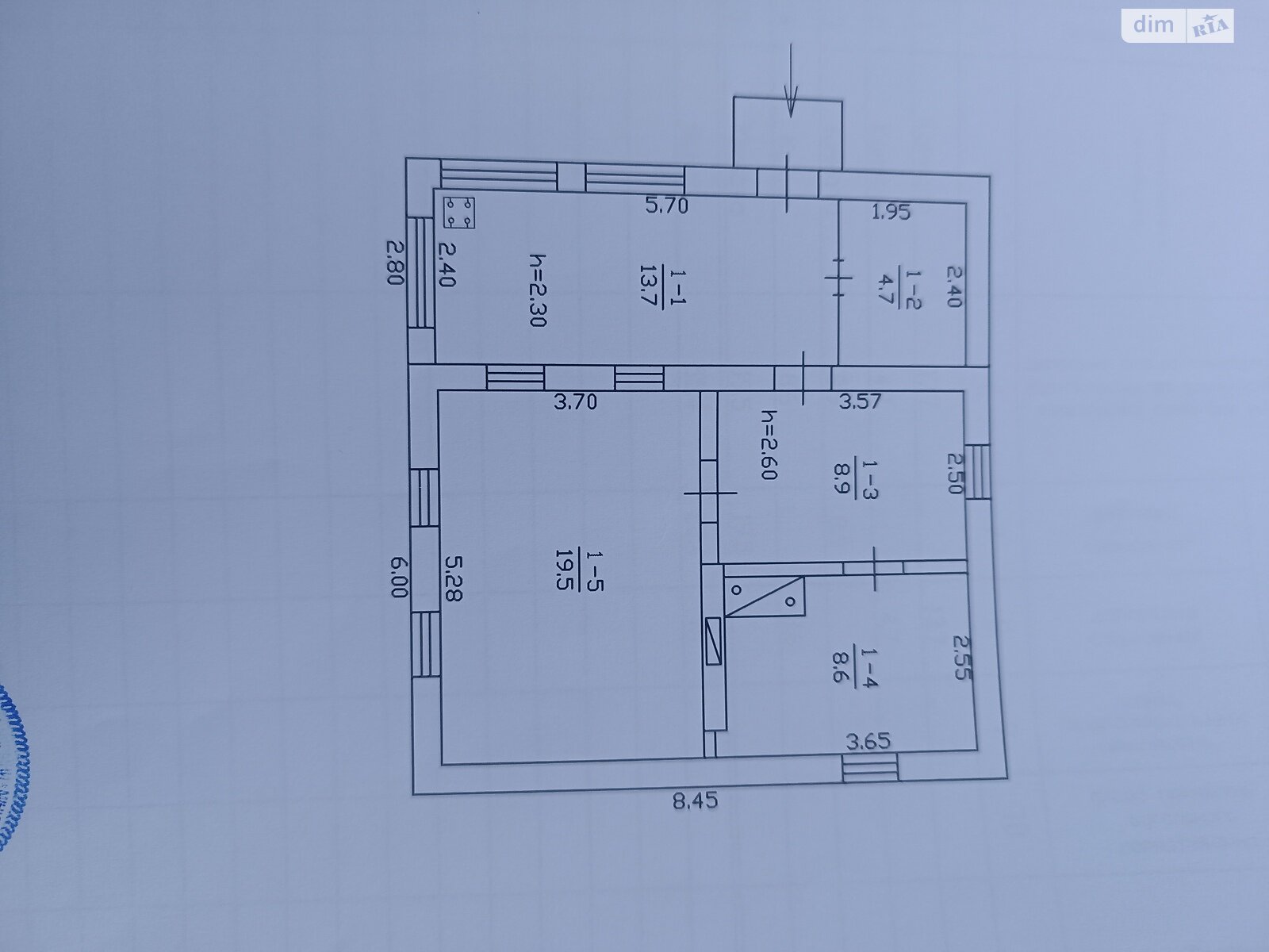 одноэтажный дом, 65 кв. м, кирпич. Продажа в Самаре район Новомосковск фото 1
