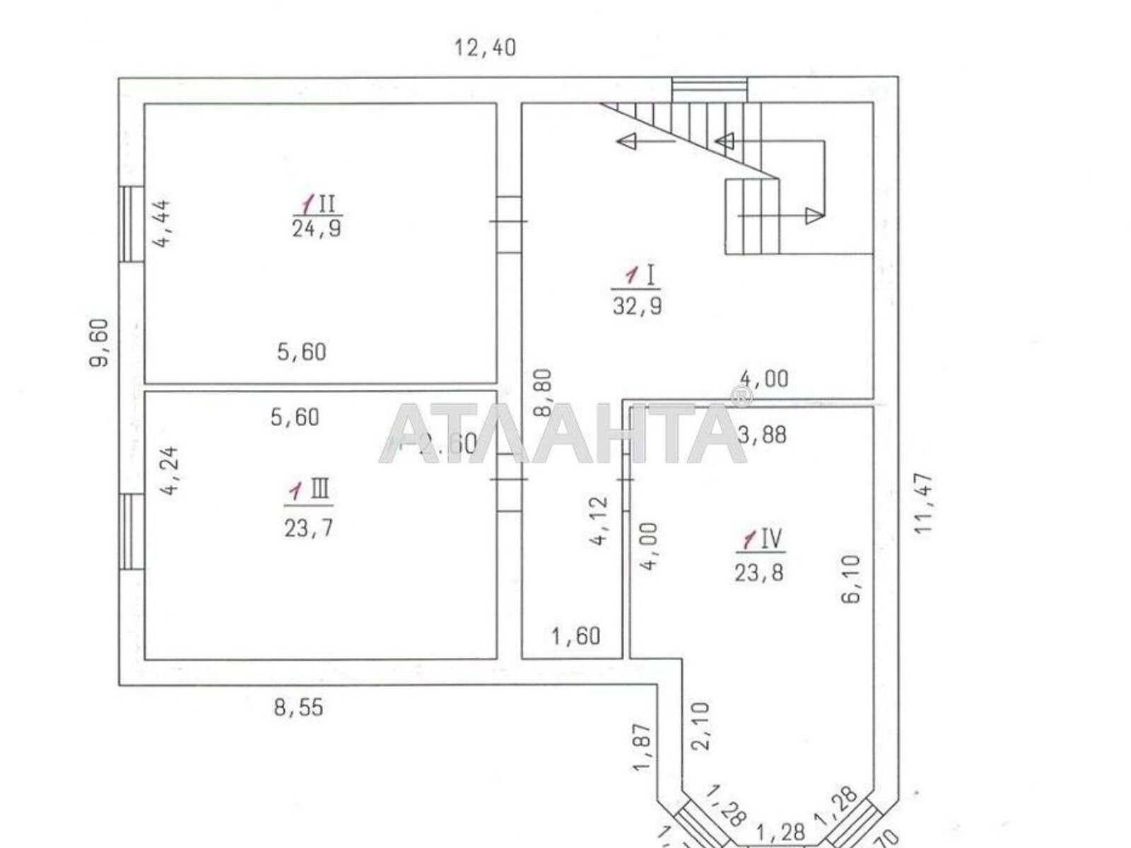 двоповерховий будинок, 206 кв. м, кирпич. Продаж у Санжійці фото 1