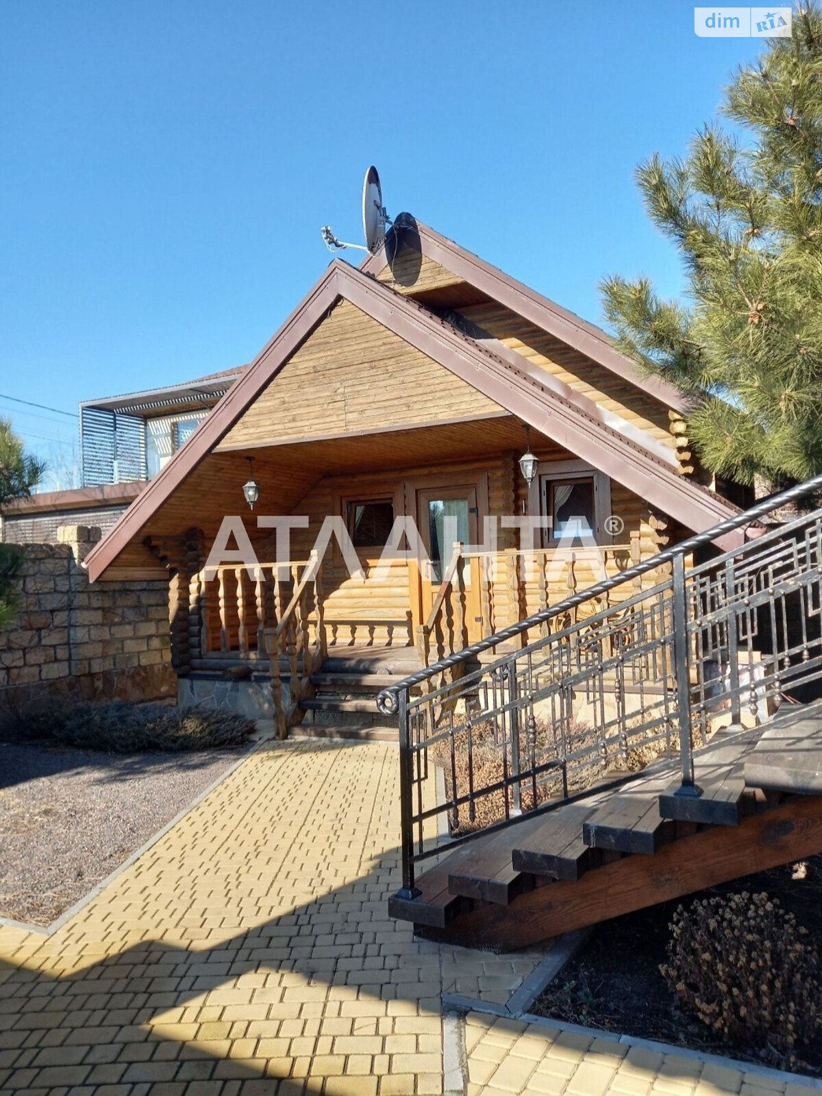 двоповерховий будинок бесідка, 90 кв. м, дерево и кирпич. Продаж у Санжійці фото 1 двоповерховий будинок бесідка, 90 кв. м, дерево и кирпич. Продаж у Санжійці фото 1