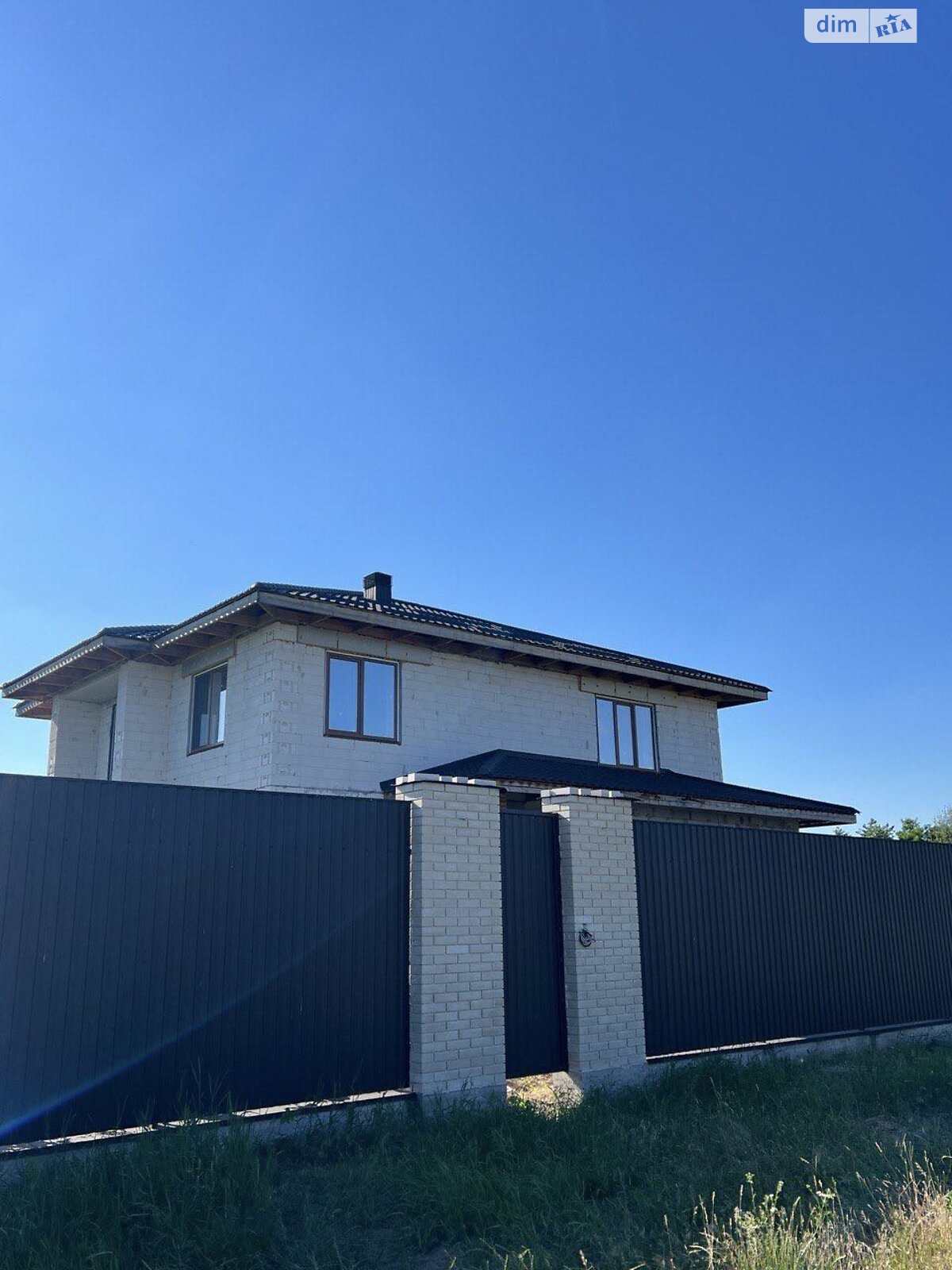 двухэтажный дом с верандой, 261.5 кв. м, пеноблок. Продажа в Счастливом фото 1