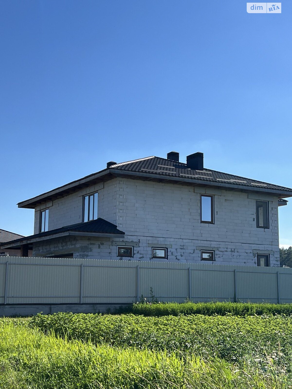 двухэтажный дом с верандой, 261.5 кв. м, пеноблок. Продажа в Счастливом фото 1