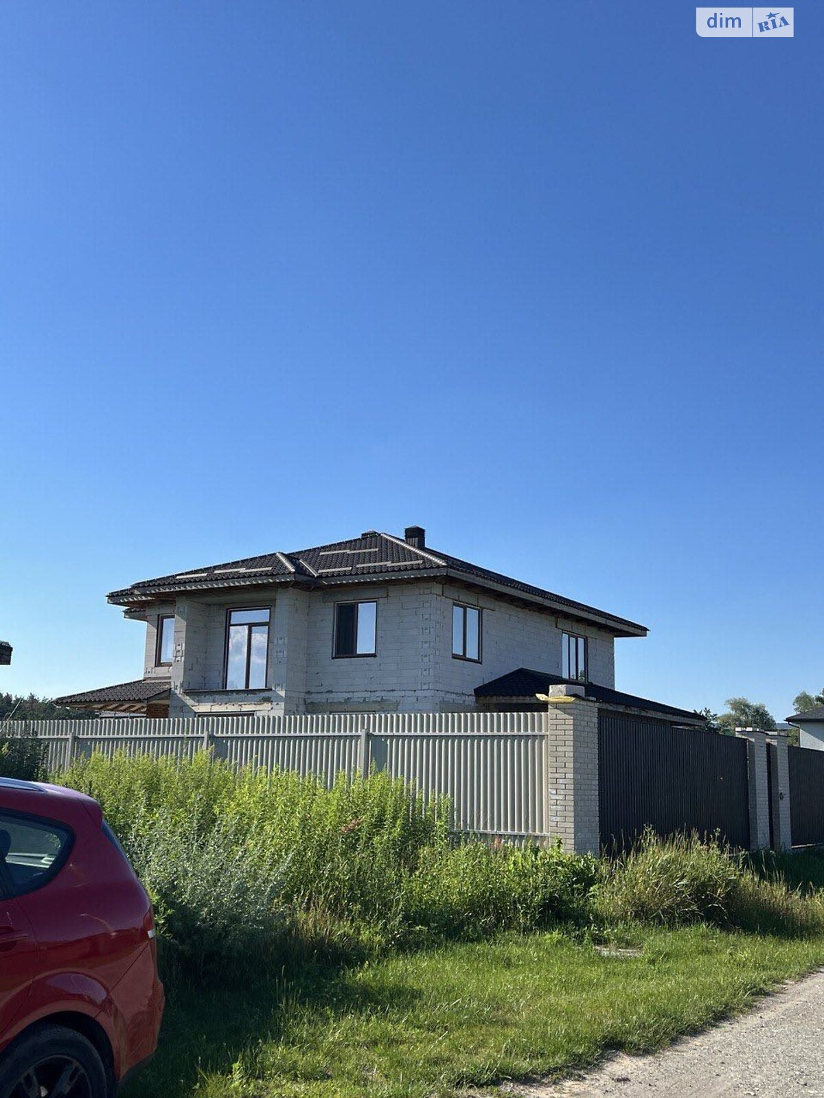 двухэтажный дом с верандой, 261.5 кв. м, пеноблок. Продажа в Счастливом фото 1