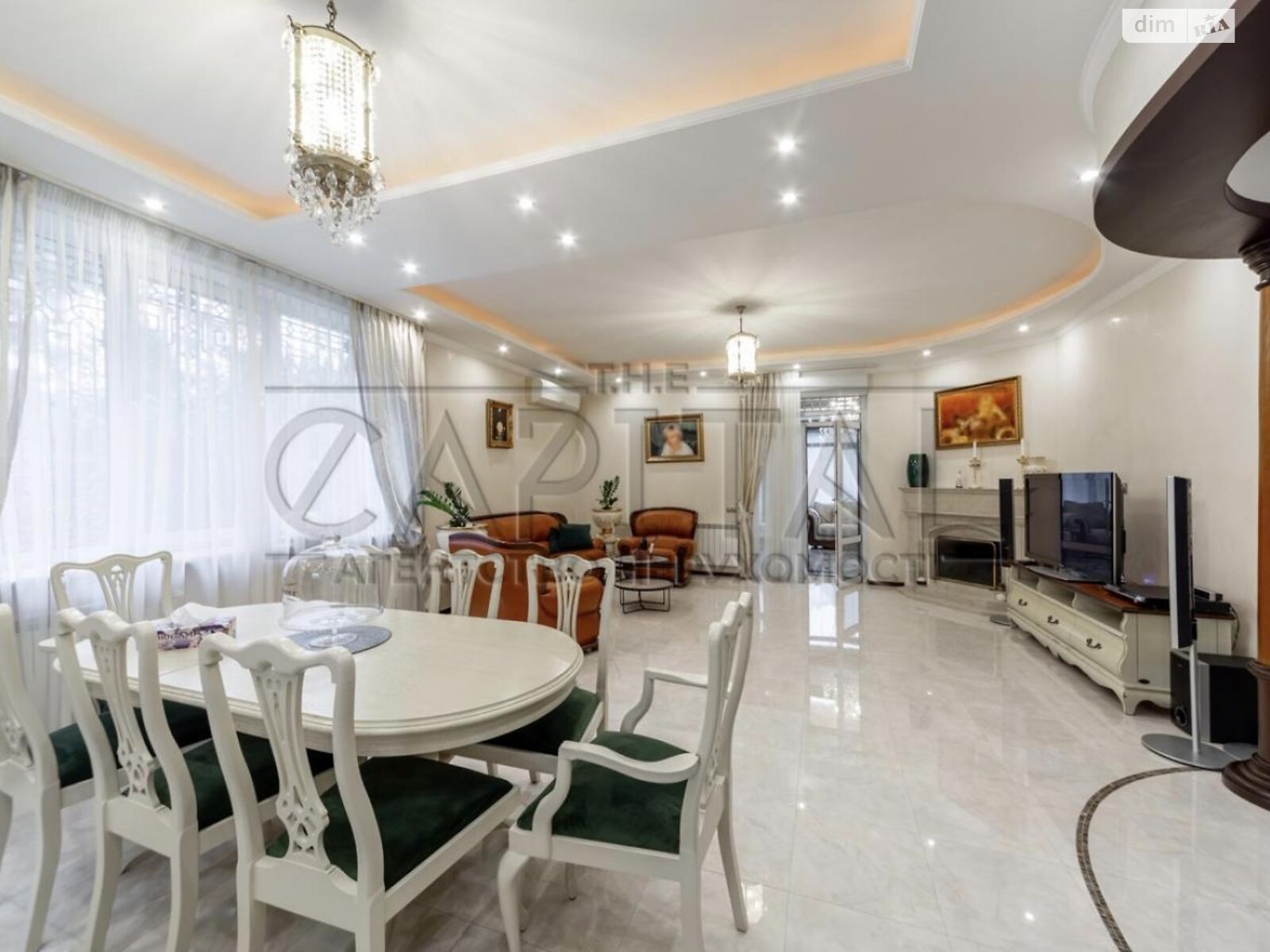 триповерховий будинок з гаражем, 323 кв. м, кирпич. Продаж у Щасливе фото 1