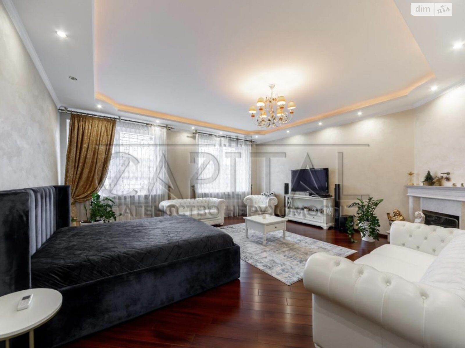 триповерховий будинок з гаражем, 323 кв. м, кирпич. Продаж у Щасливе фото 1