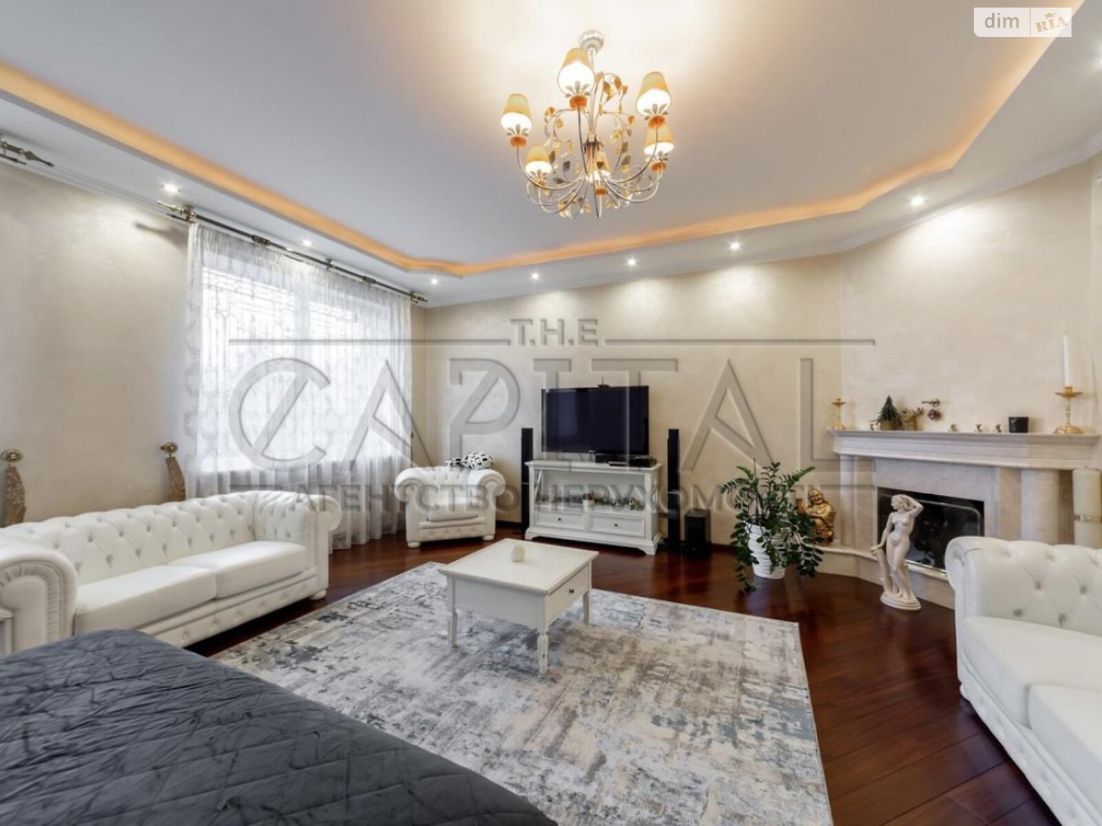 триповерховий будинок з гаражем, 323 кв. м, кирпич. Продаж у Щасливе фото 1