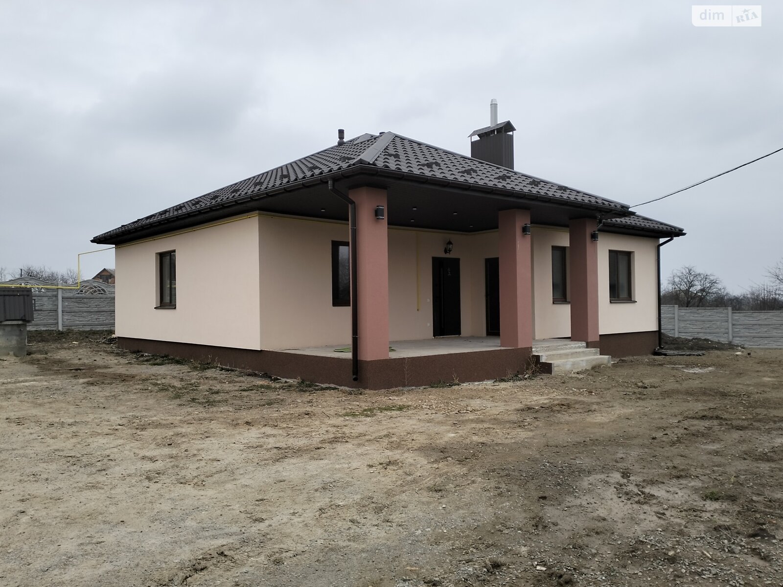 одноповерховий будинок з опаленням, 120 кв. м, цегла. Продаж у Щітках фото 1