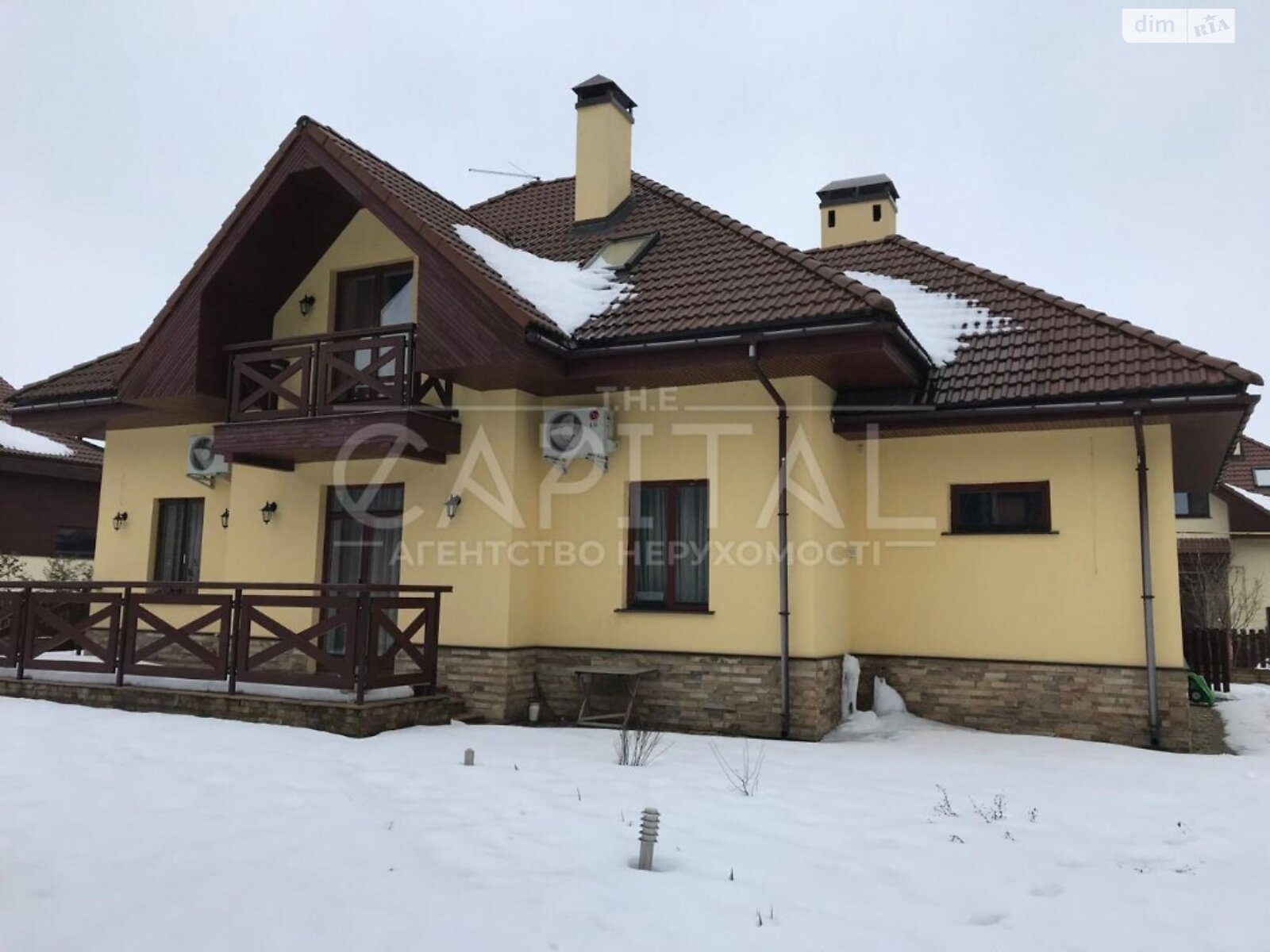 двухэтажный дом с ремонтом, 220 кв. м, кирпич. Продажа в Севериновке фото 1