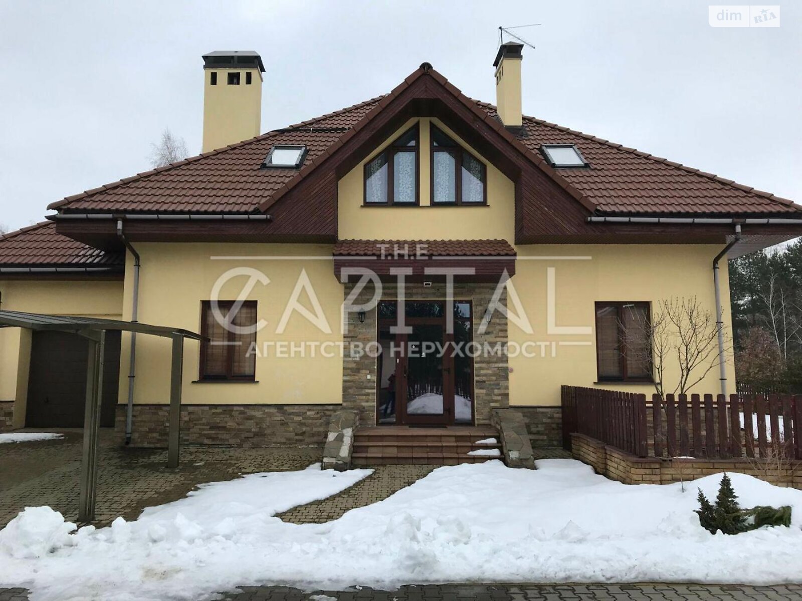 двоповерховий будинок з гаражем, 220 кв. м, цегла. Продаж у Северинівці фото 1 двоповерховий будинок з гаражем, 220 кв. м, цегла. Продаж у Северинівці фото 1