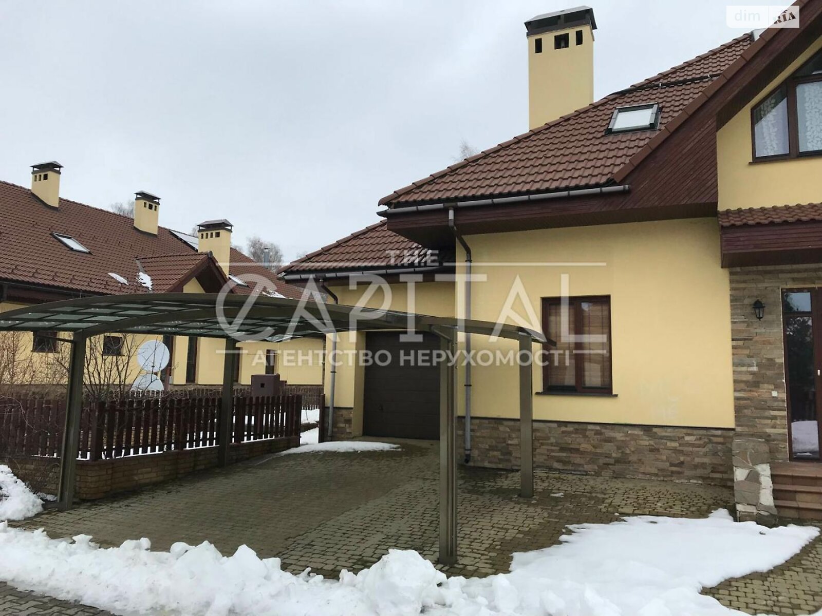 двоповерховий будинок з гаражем, 220 кв. м, цегла. Продаж у Северинівці фото 1 двоповерховий будинок з гаражем, 220 кв. м, цегла. Продаж у Северинівці фото 1
