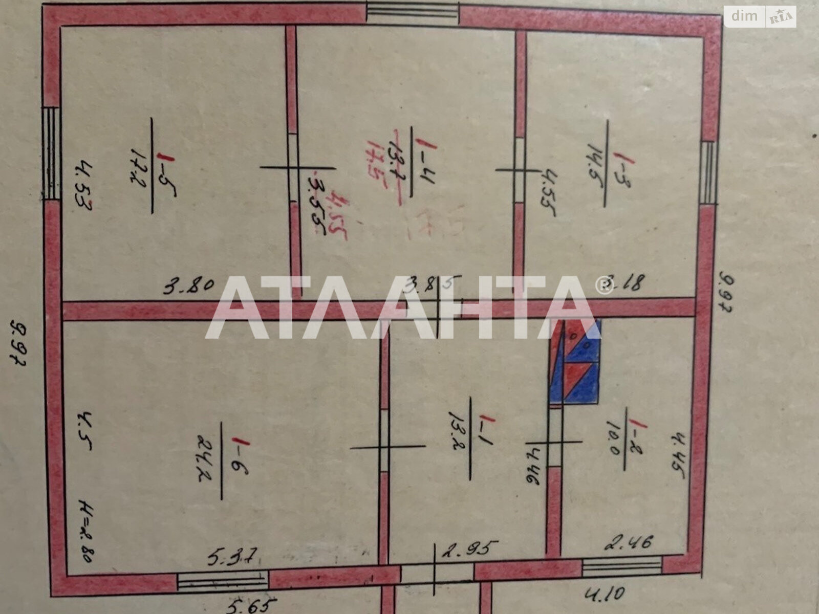 одноэтажный дом, 96 кв. м, кирпич силикатный. Продажа в Шабо фото 1 одноэтажный дом, 96 кв. м, кирпич силикатный. Продажа в Шабо фото 1