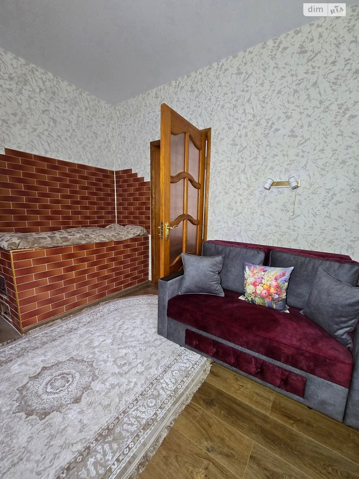 одноэтажный дом с гаражом, 81.8 кв. м, кирпич. Продажа в Шамраевке фото 1