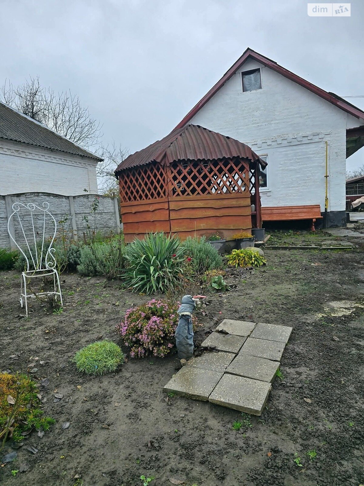 одноэтажный дом с гаражом, 81.8 кв. м, кирпич. Продажа в Шамраевке фото 1