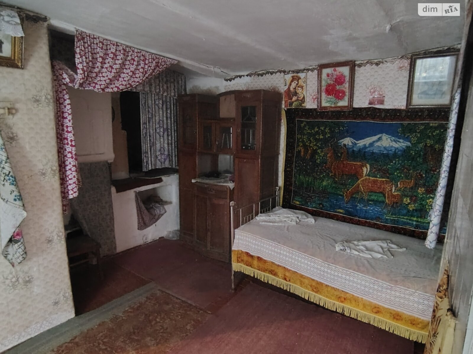 одноэтажный дом с отоплением, 62.3 кв. м, кирпич. Продажа в Шапеевке фото 1