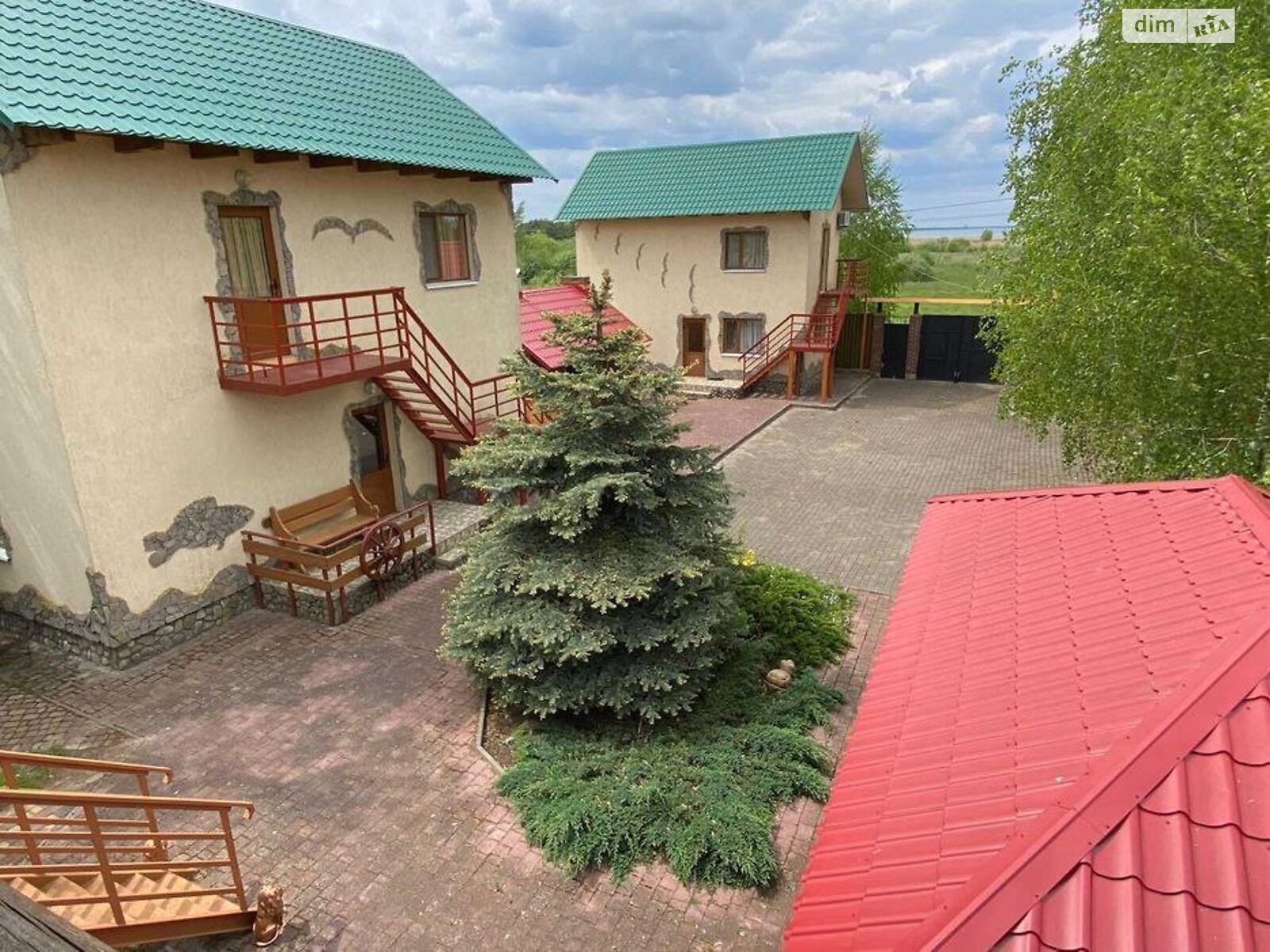 двухэтажный дом беседка, 215 кв. м, кирпич. Продажа в Шацке район Шацк фото 1