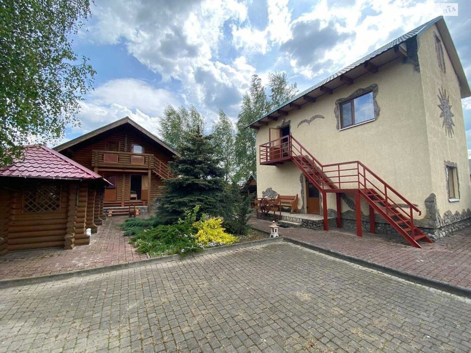 двухэтажный дом беседка, 215 кв. м, кирпич. Продажа в Шацке район Шацк фото 1