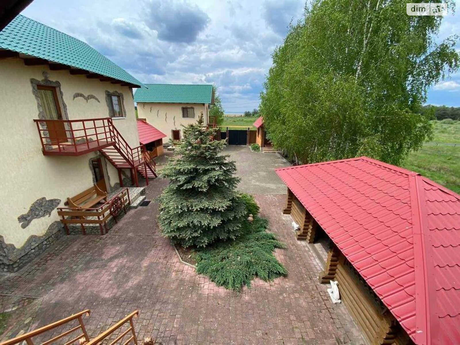 двухэтажный дом беседка, 215 кв. м, кирпич. Продажа в Шацке район Шацк фото 1