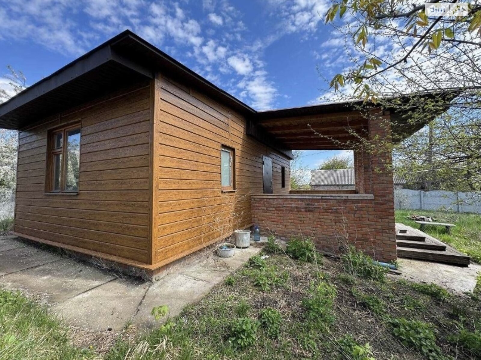 одноэтажный дом с верандой, 53.6 кв. м, глинобитный. Продажа в Шестовице фото 1