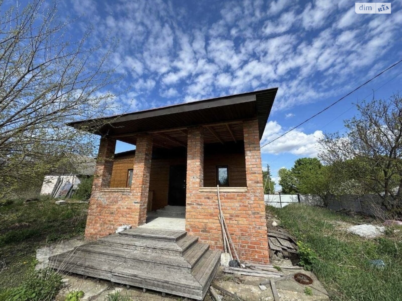 одноэтажный дом с верандой, 53.6 кв. м, глинобитный. Продажа в Шестовице фото 1