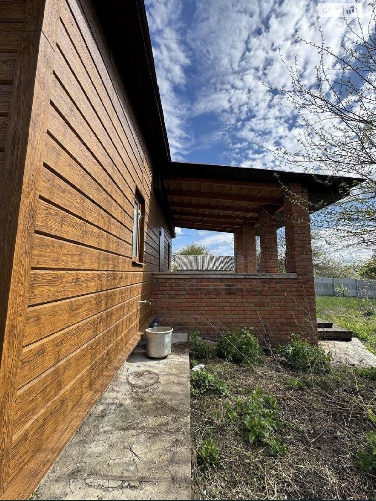 одноэтажный дом с верандой, 53.6 кв. м, глинобитный. Продажа в Шестовице фото 1