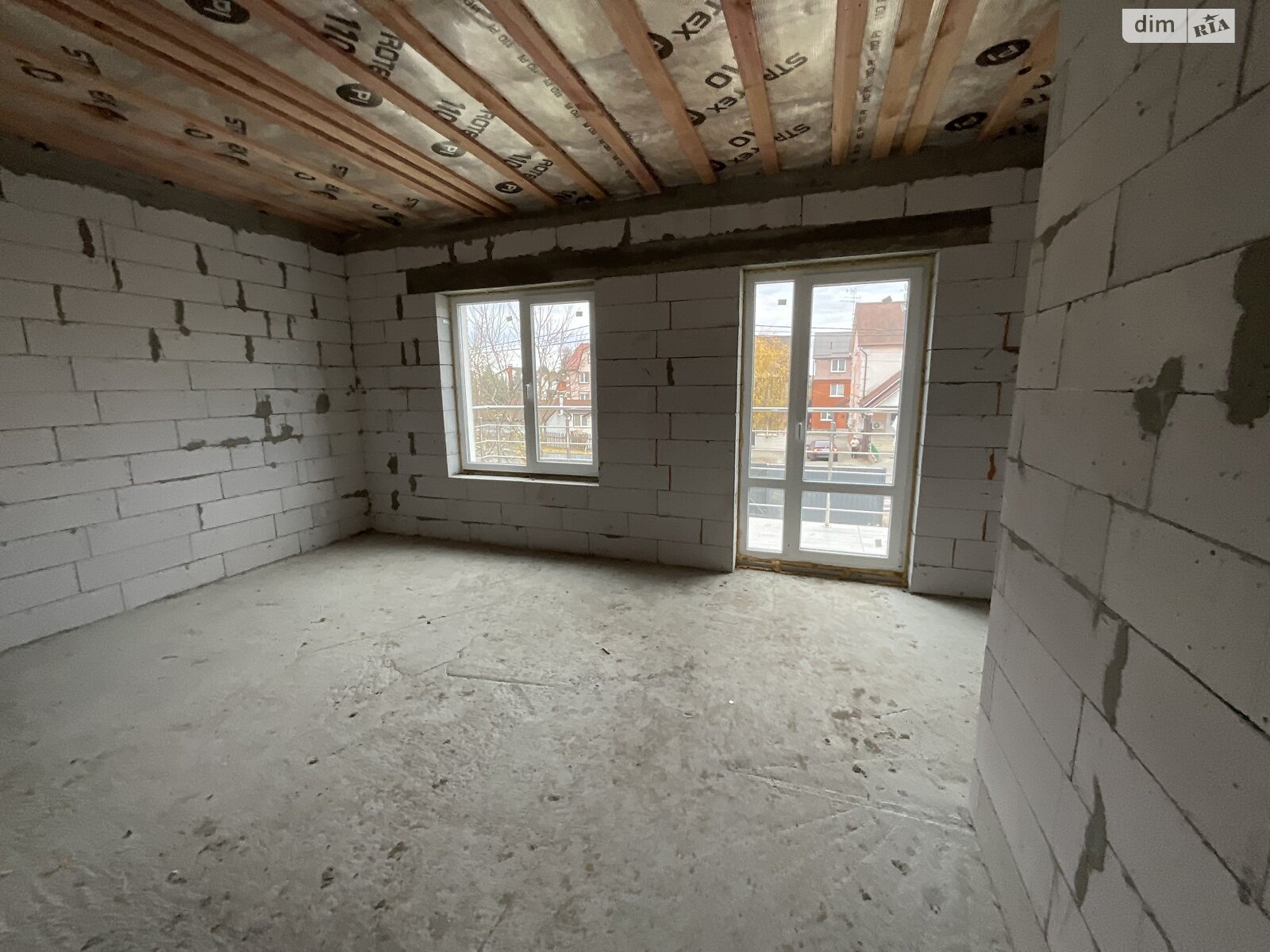 двухэтажный дом с балконом, 119.8 кв. м, газобетон. Продажа в Шевченково фото 1 двухэтажный дом с балконом, 119.8 кв. м, газобетон. Продажа в Шевченково фото 1