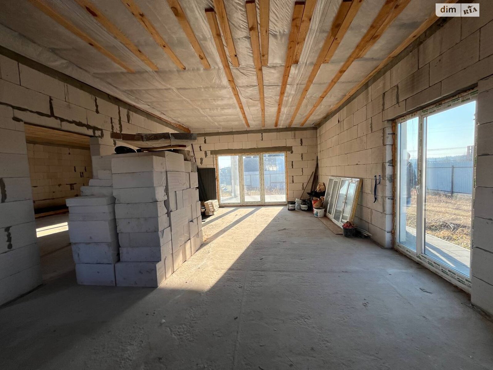 одноэтажный дом, 125 кв. м, пеноблок. Продажа в Шевченково фото 1