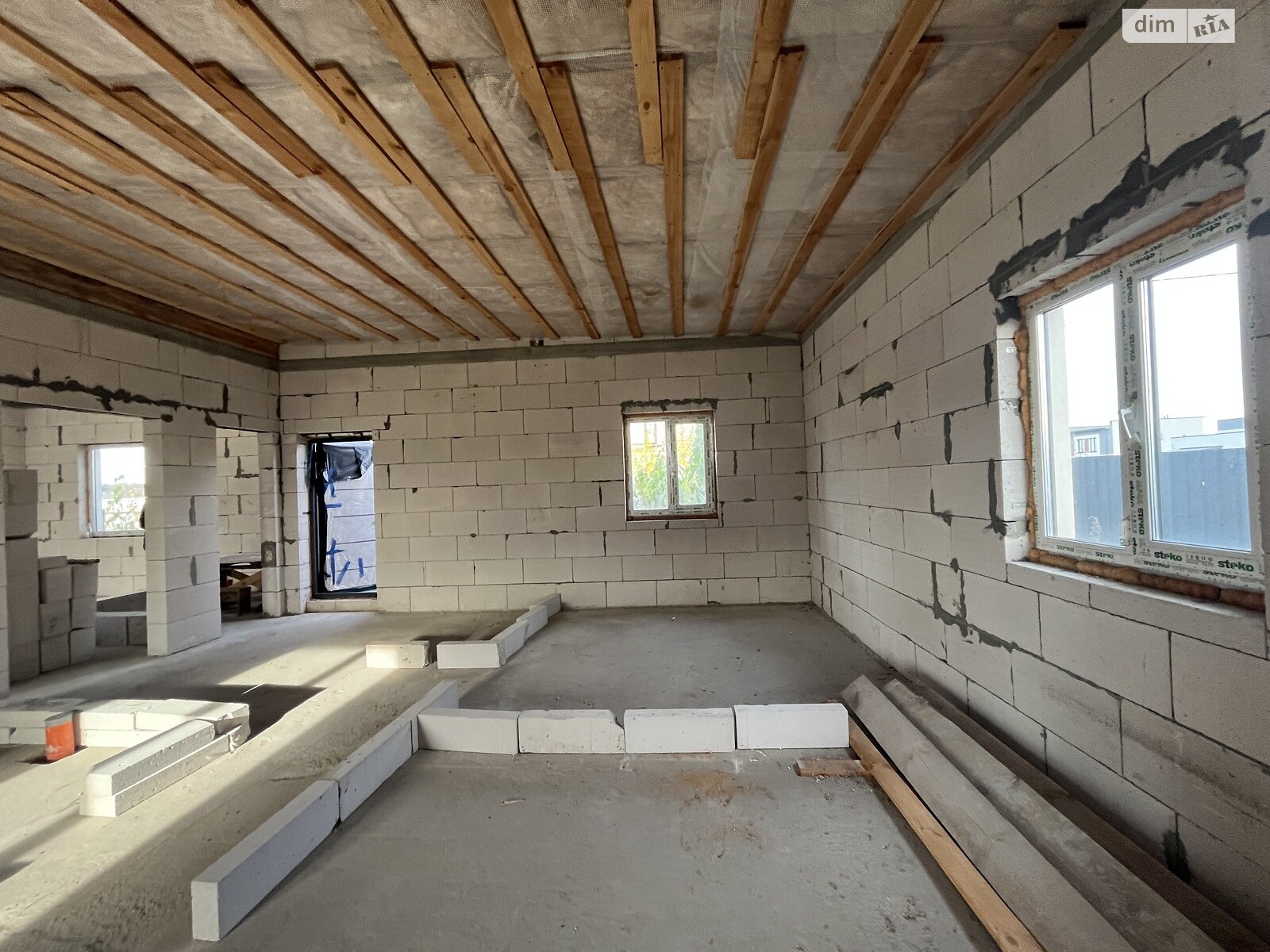 одноэтажный дом, 125 кв. м, пеноблок. Продажа в Шевченково фото 1