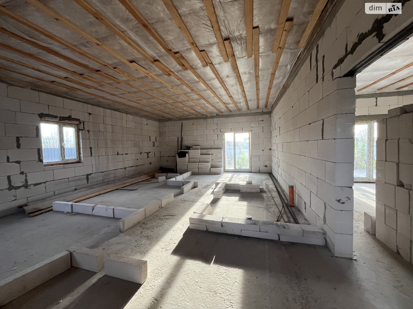 одноэтажный дом, 125 кв. м, пеноблок. Продажа в Шевченково фото 1