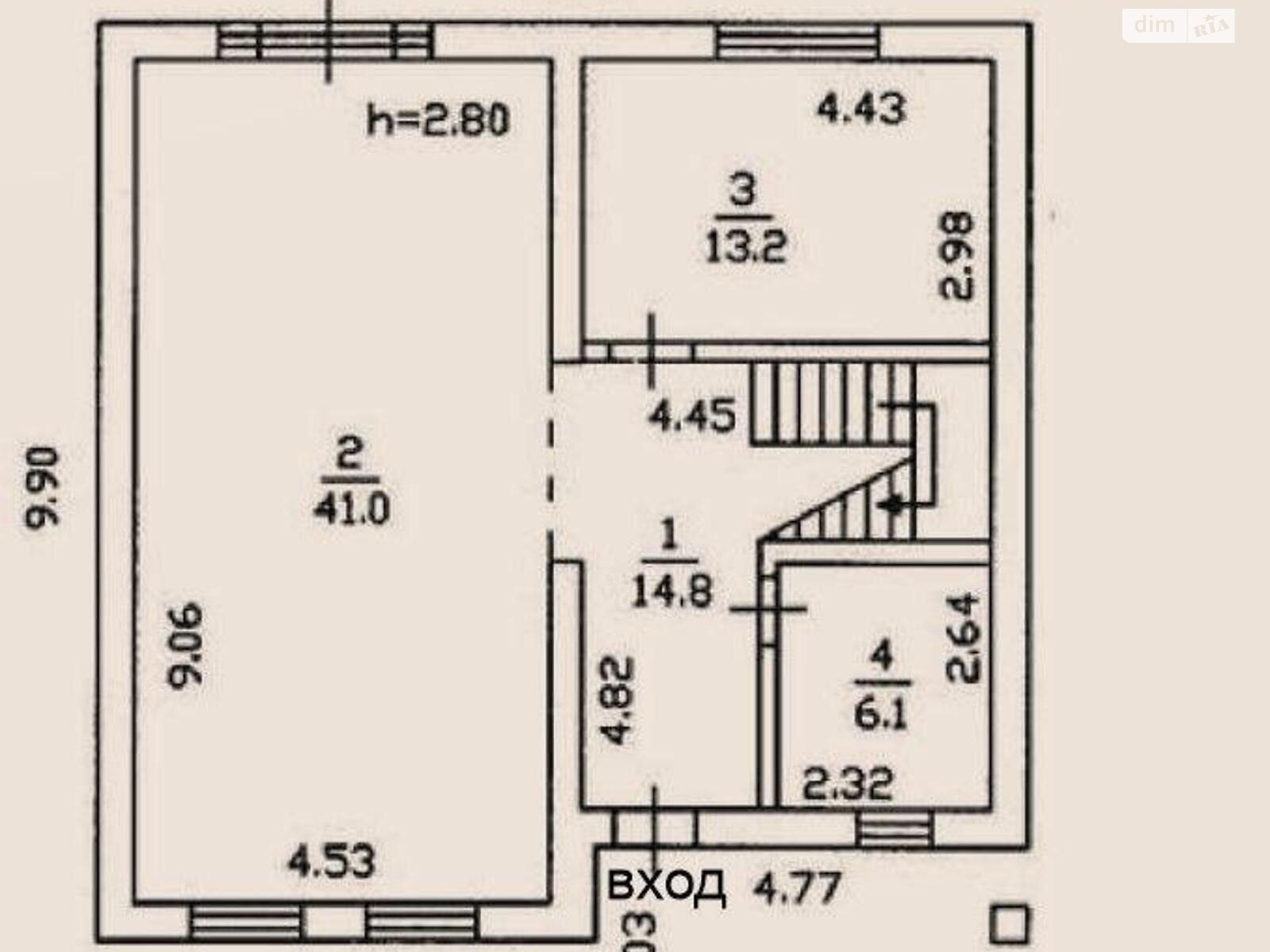 двухэтажный дом, 130 кв. м, газобетон. Продажа в Шевченково фото 1