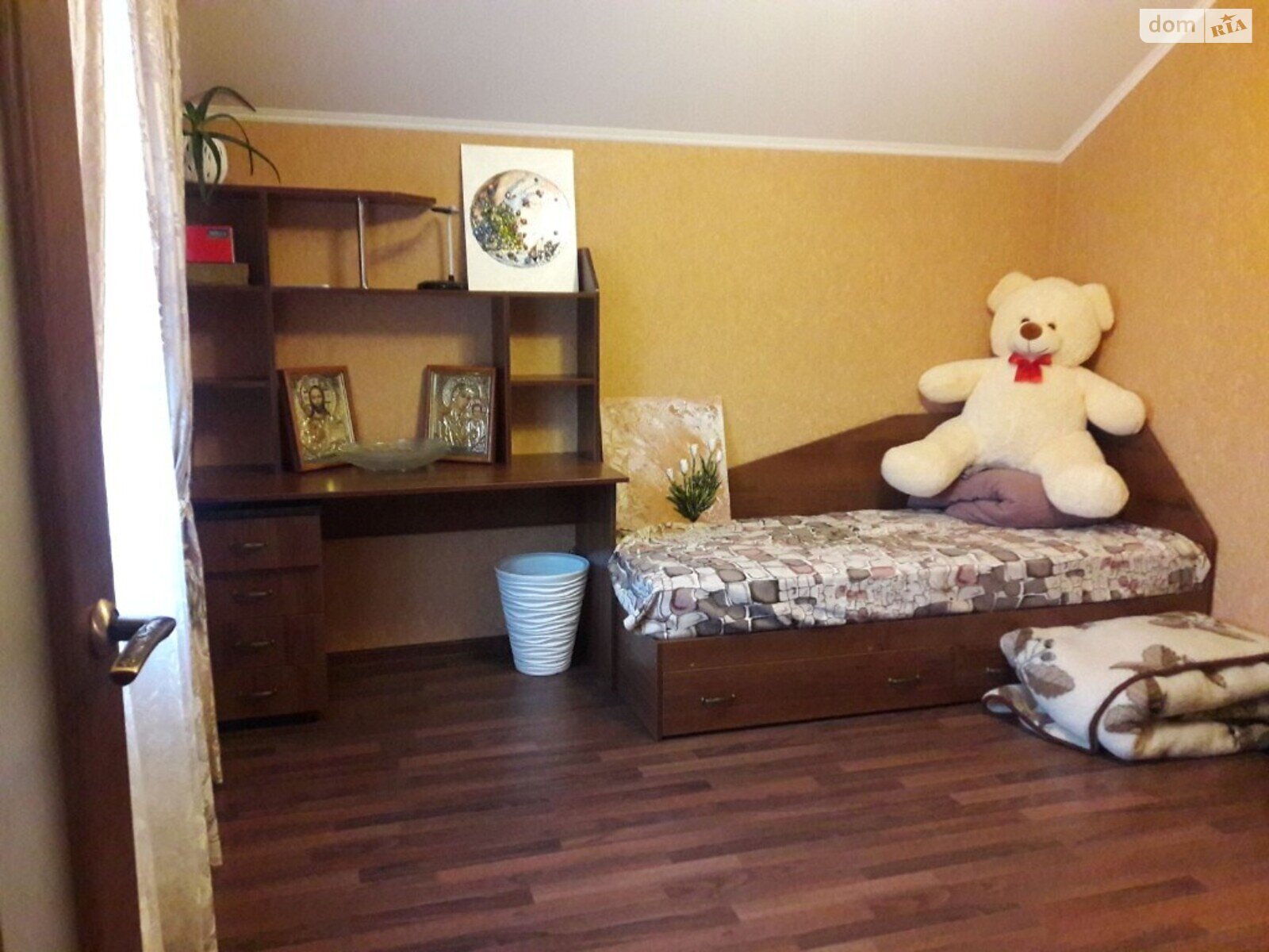 двухэтажный дом веранда, 150 кв. м, кирпич. Продажа в Шкуринцах фото 1